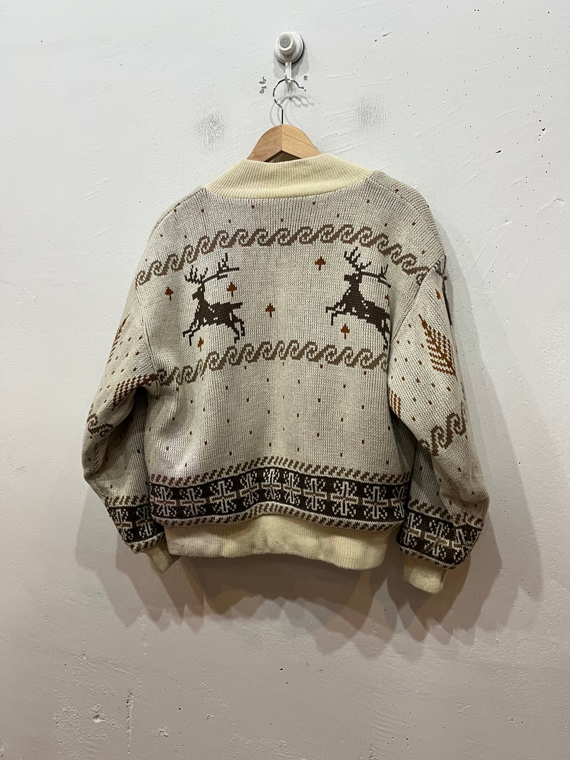 PENDORA 노르딕 벌키 니트집업 자켓 상품이미지5