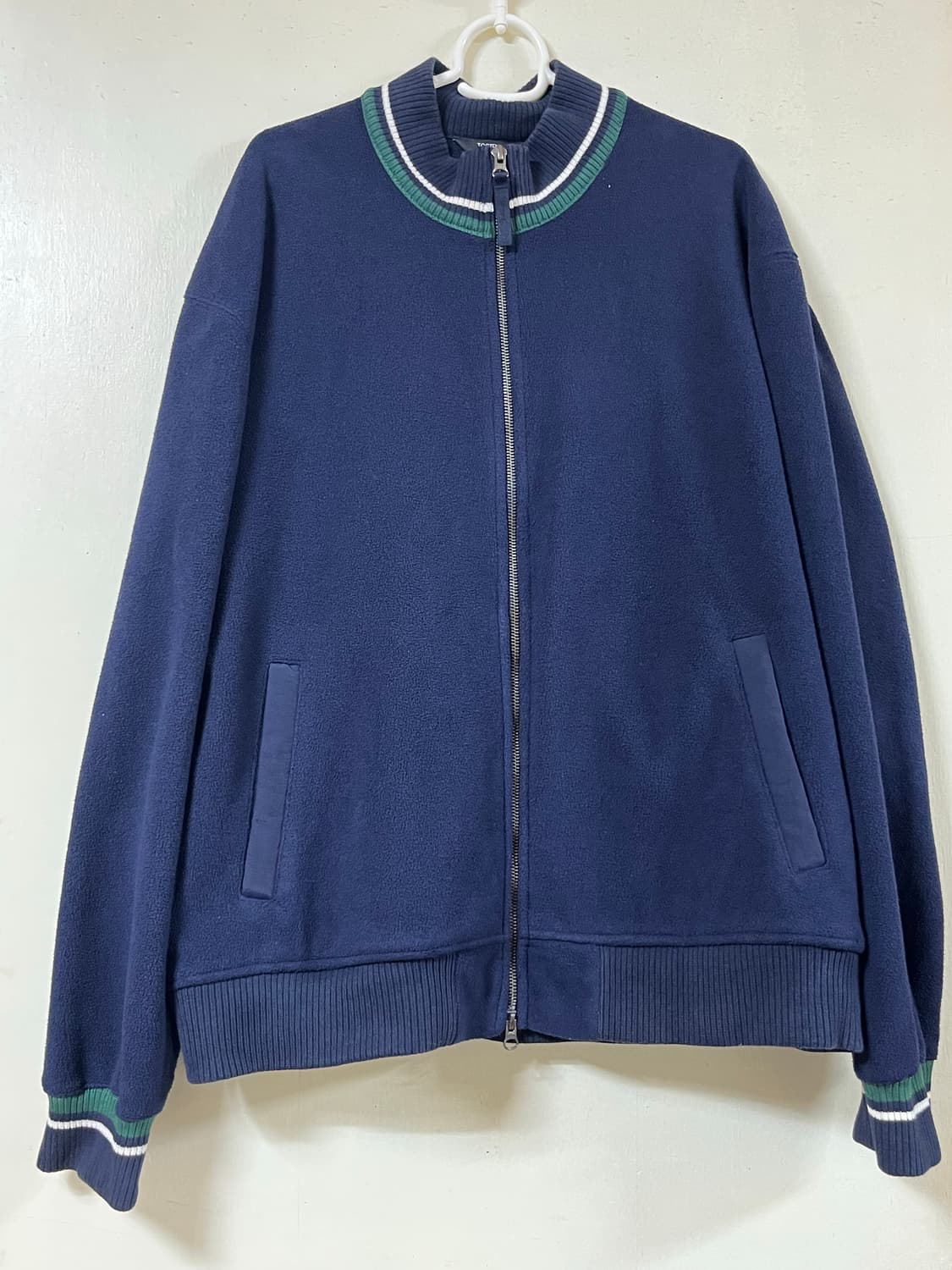 TOPTEN10 탑텐 폴라플리스 스트라이프 요꼬 집업 110사이즈 네이비 상품이미지2