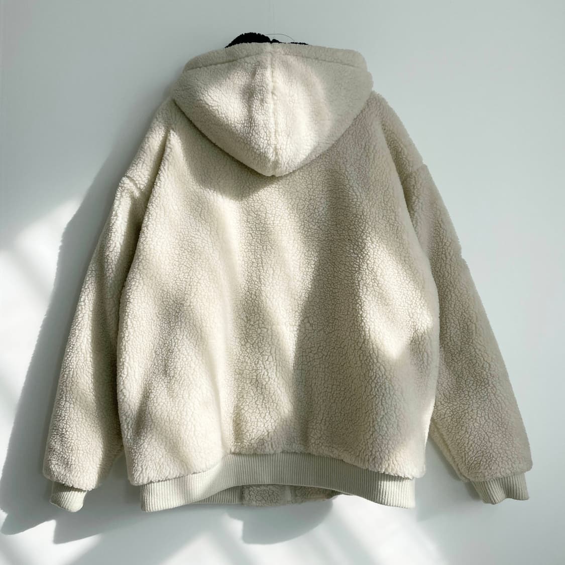 D2 로맨틱크라운 헤비 플리스 후드 집업 XL사이즈 상품이미지3