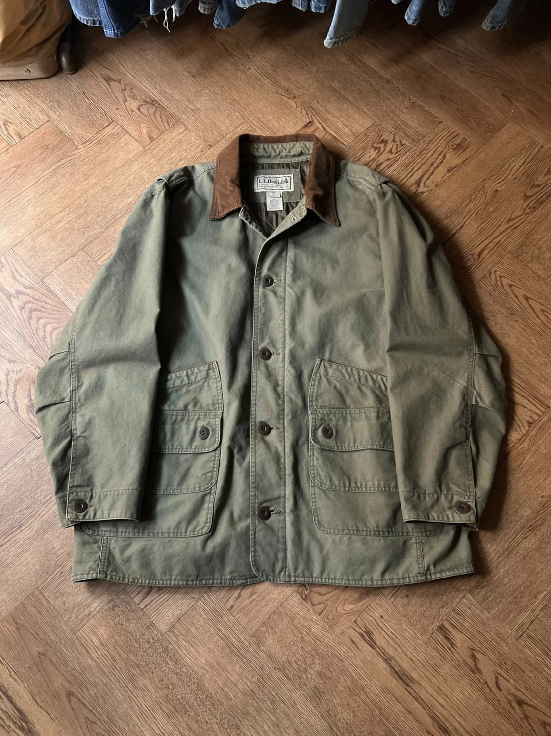 [XL]L.L.Bean USA 엘엘빈 퀼팅 라이닝 헌팅 자켓 상품이미지1