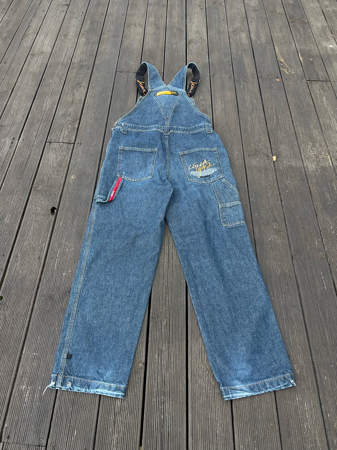 90s FUBU 오버롤팬츠 상품이미지9