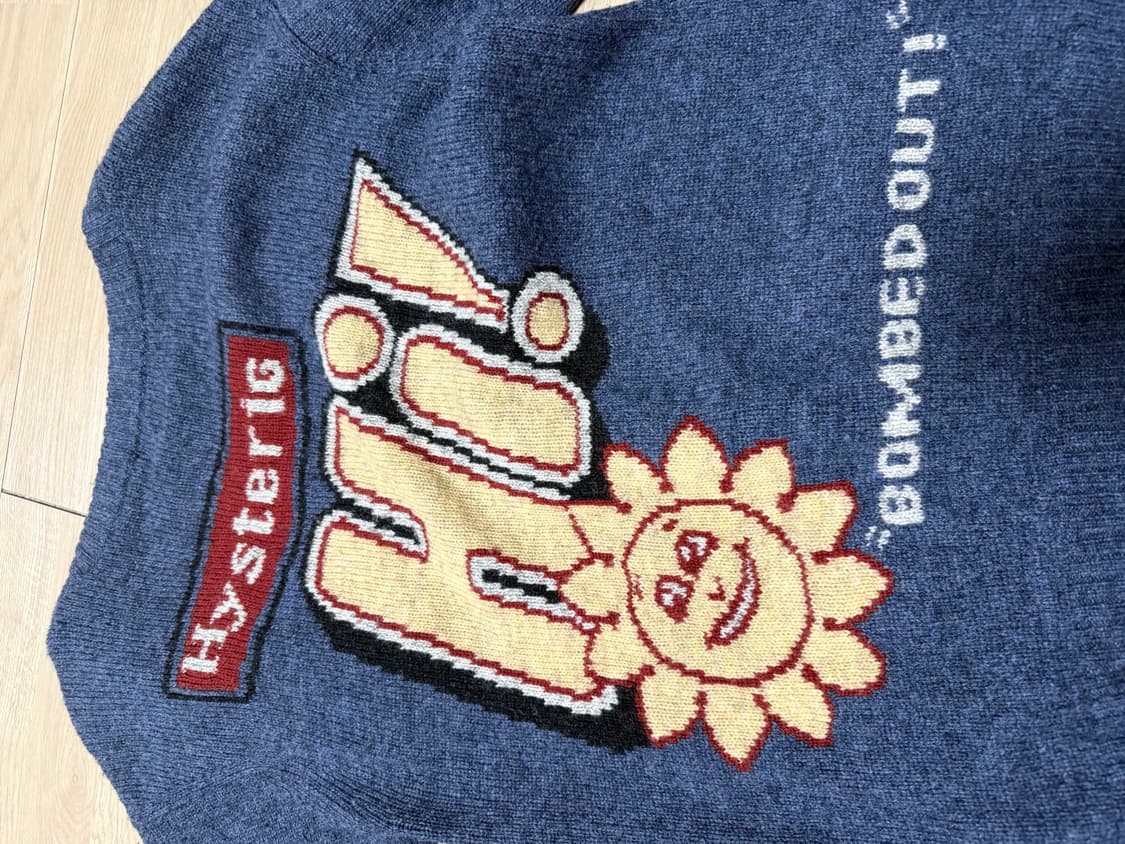 히스테릭 글래머 울니트 가디건 상품이미지3