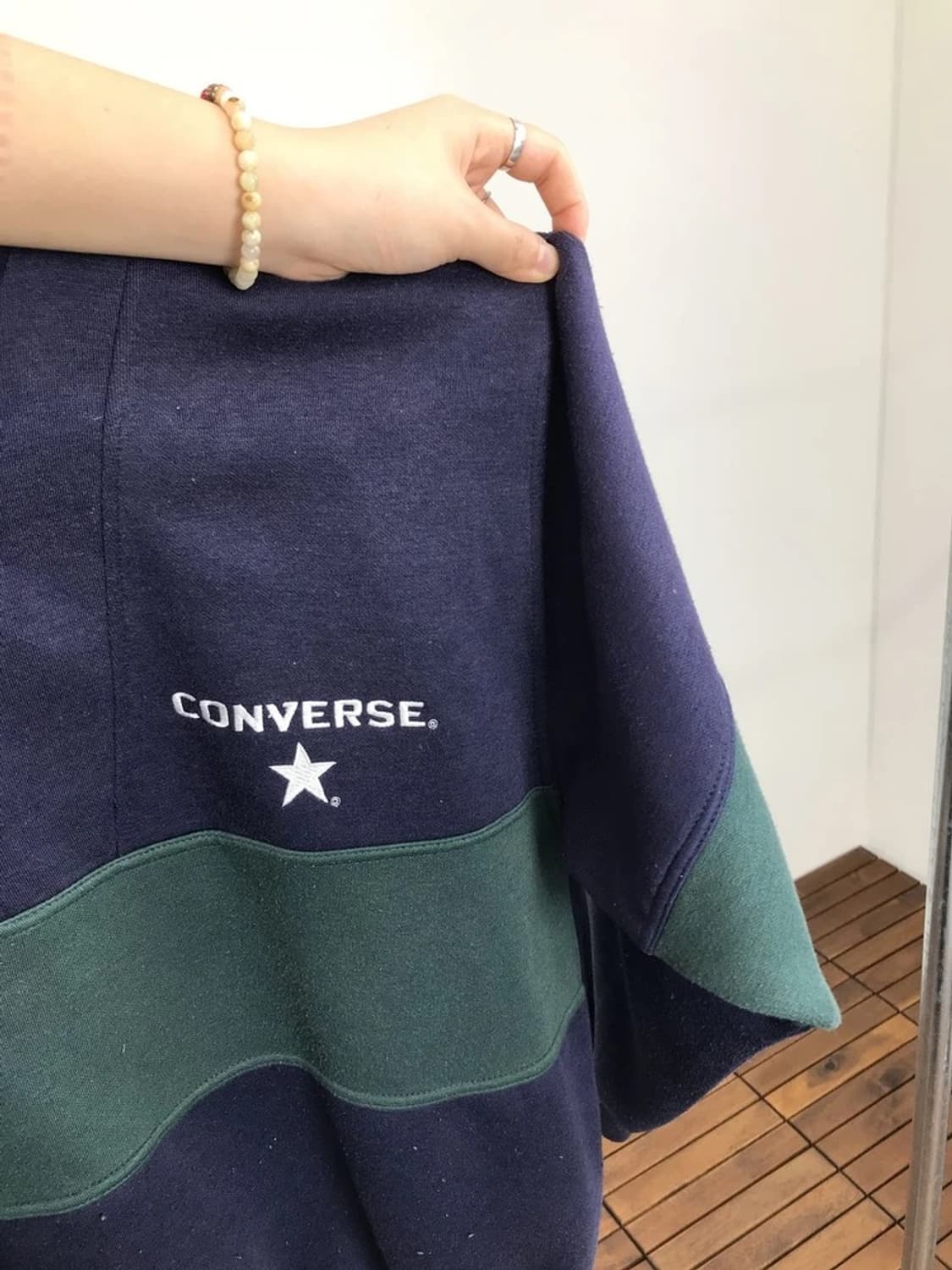 Converse Colorblock Half Zip Sweatshirt 상품이미지5