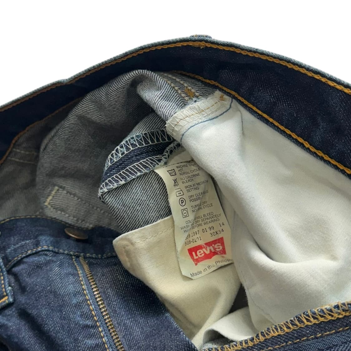[30] 90's 리바이스 508 데님 청바지 [LV1444] 상품이미지4