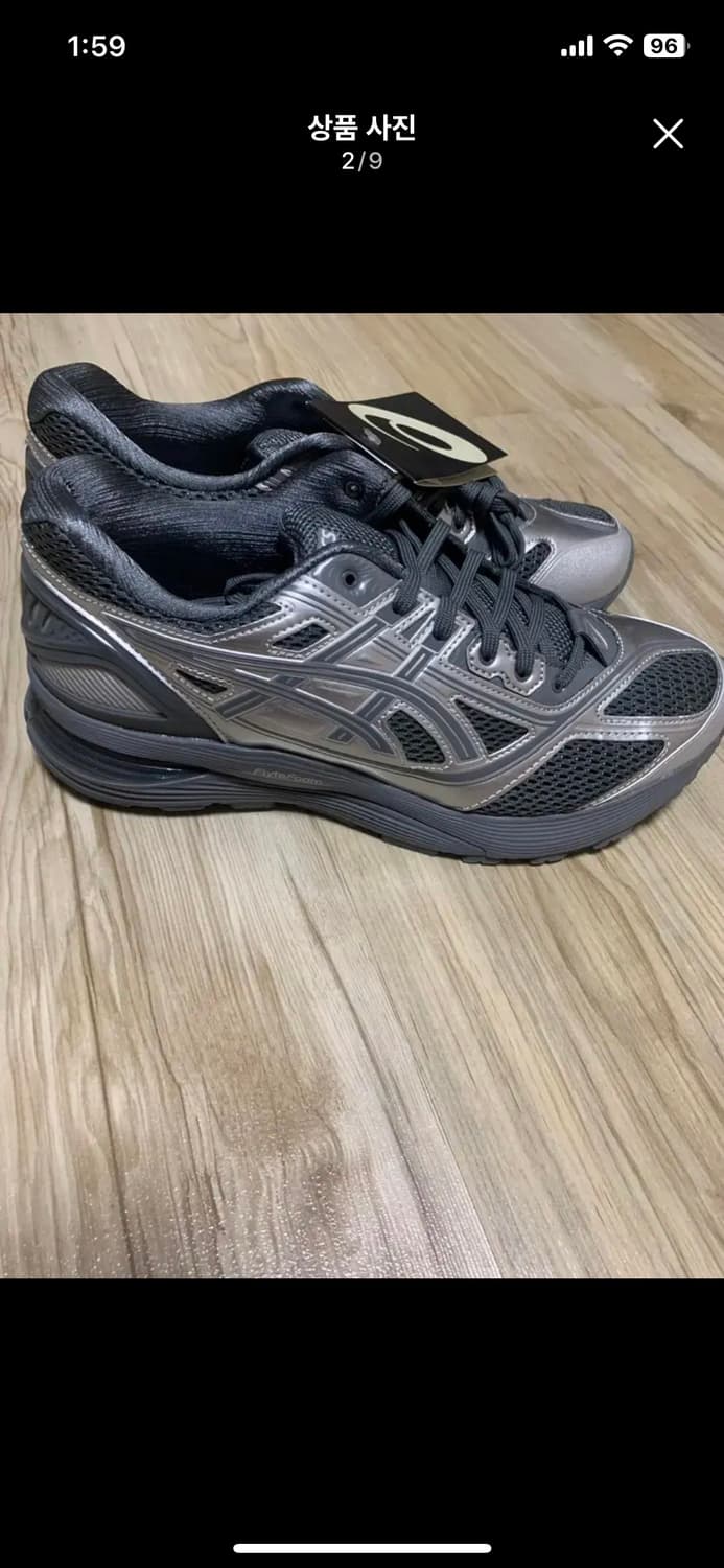 아식스 키코 젤코리카 실버 265 새상품 팝니다. 상품이미지2