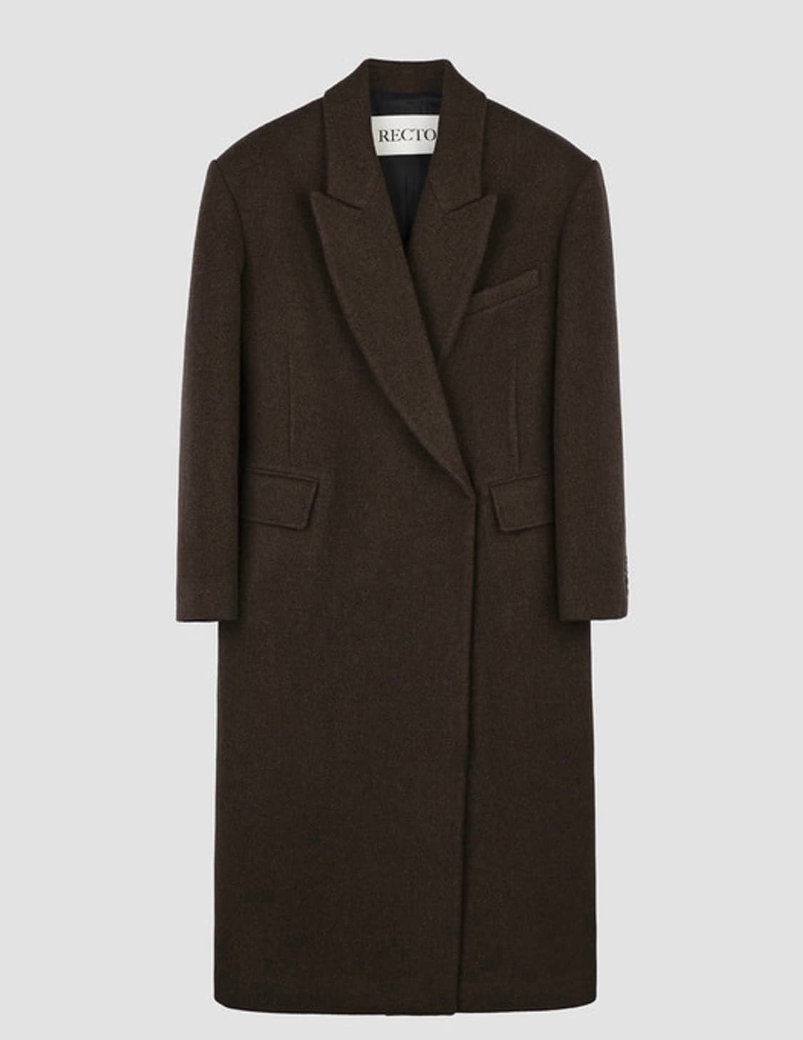 렉토 브라운 월터 오버코트 상품이미지3