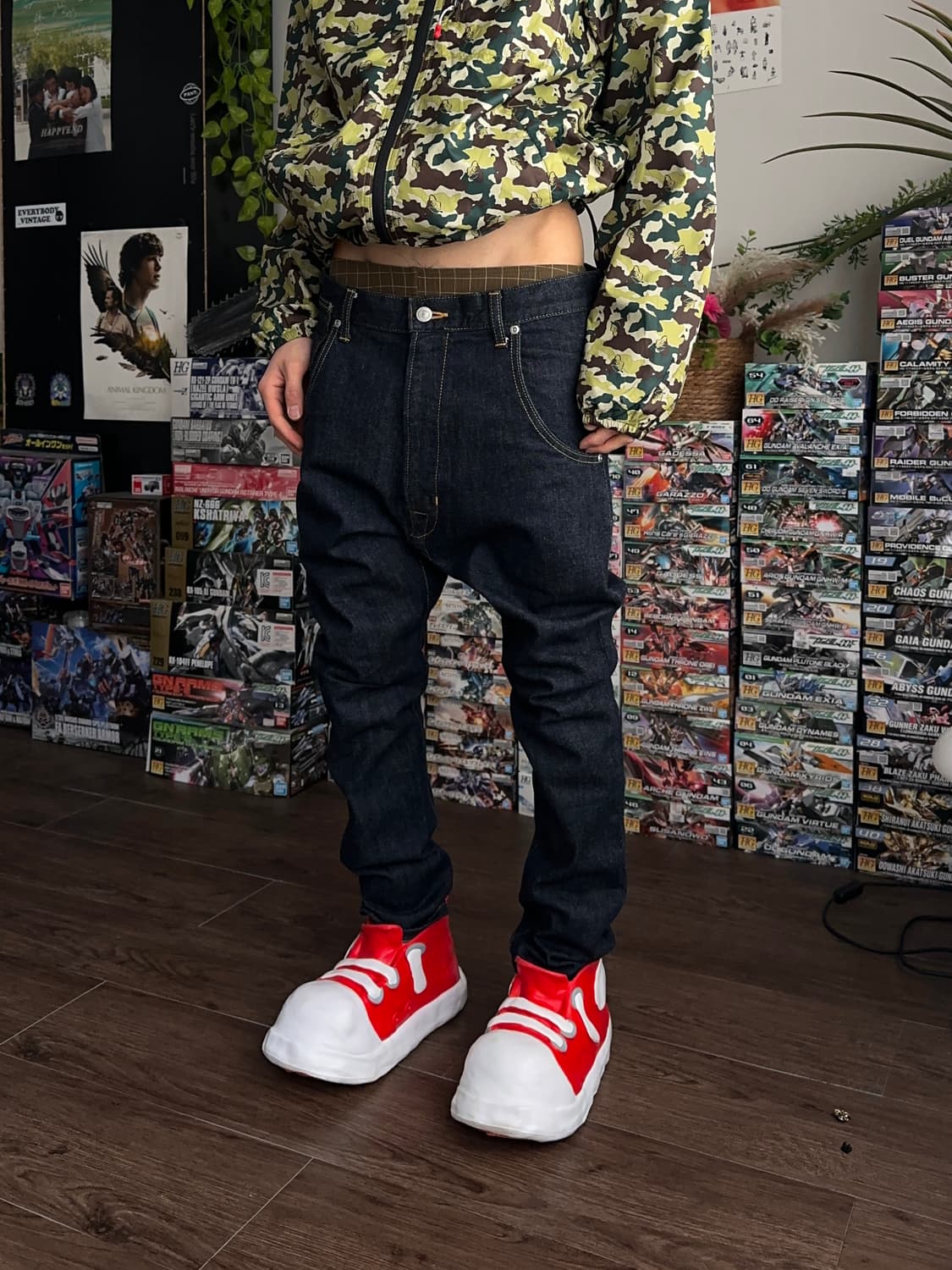 JieDa Kikonobu 슬림 사루엘 진 상품이미지4