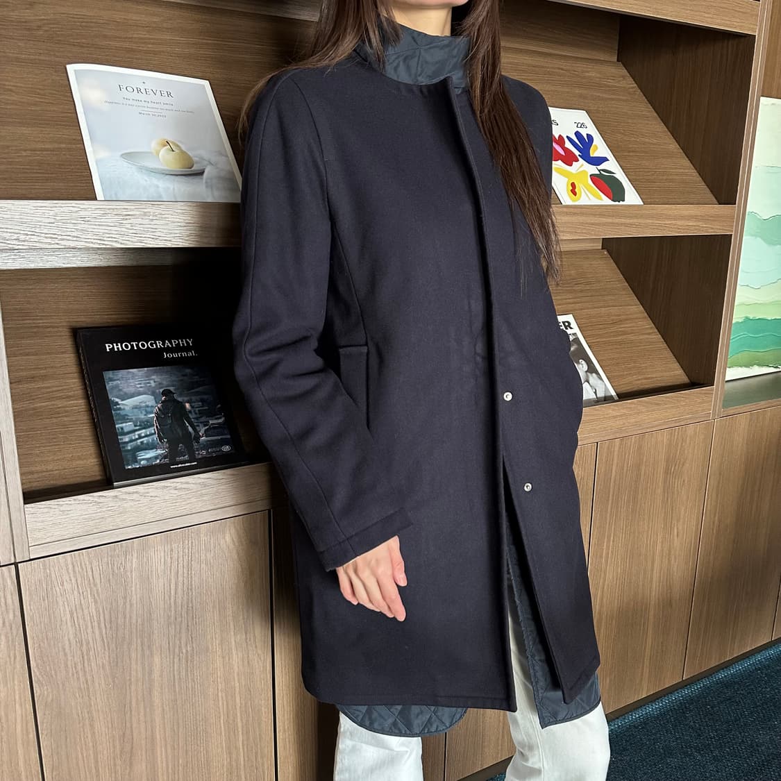 질샌더 jil sander navy 코트 상품이미지2