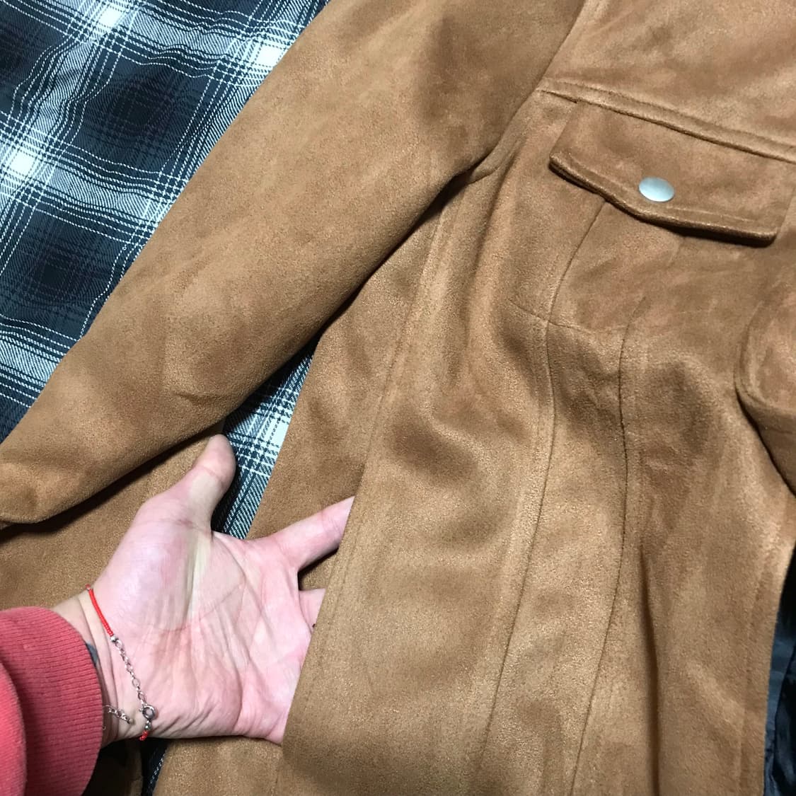 워크웨어 무스탕 트러커 자켓 상품이미지7