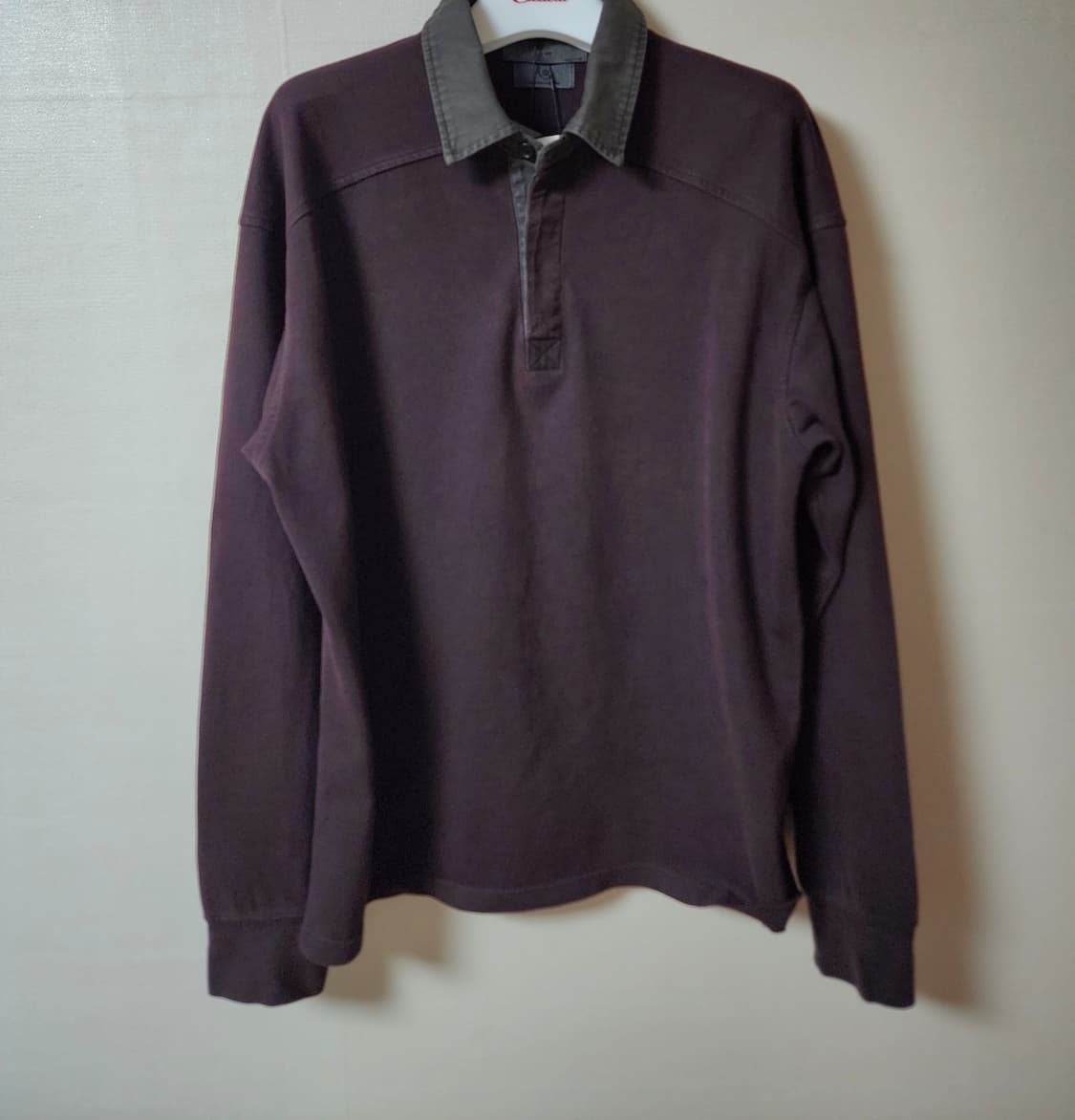 시도 럭비티 버건디 3사이즈 상품이미지1