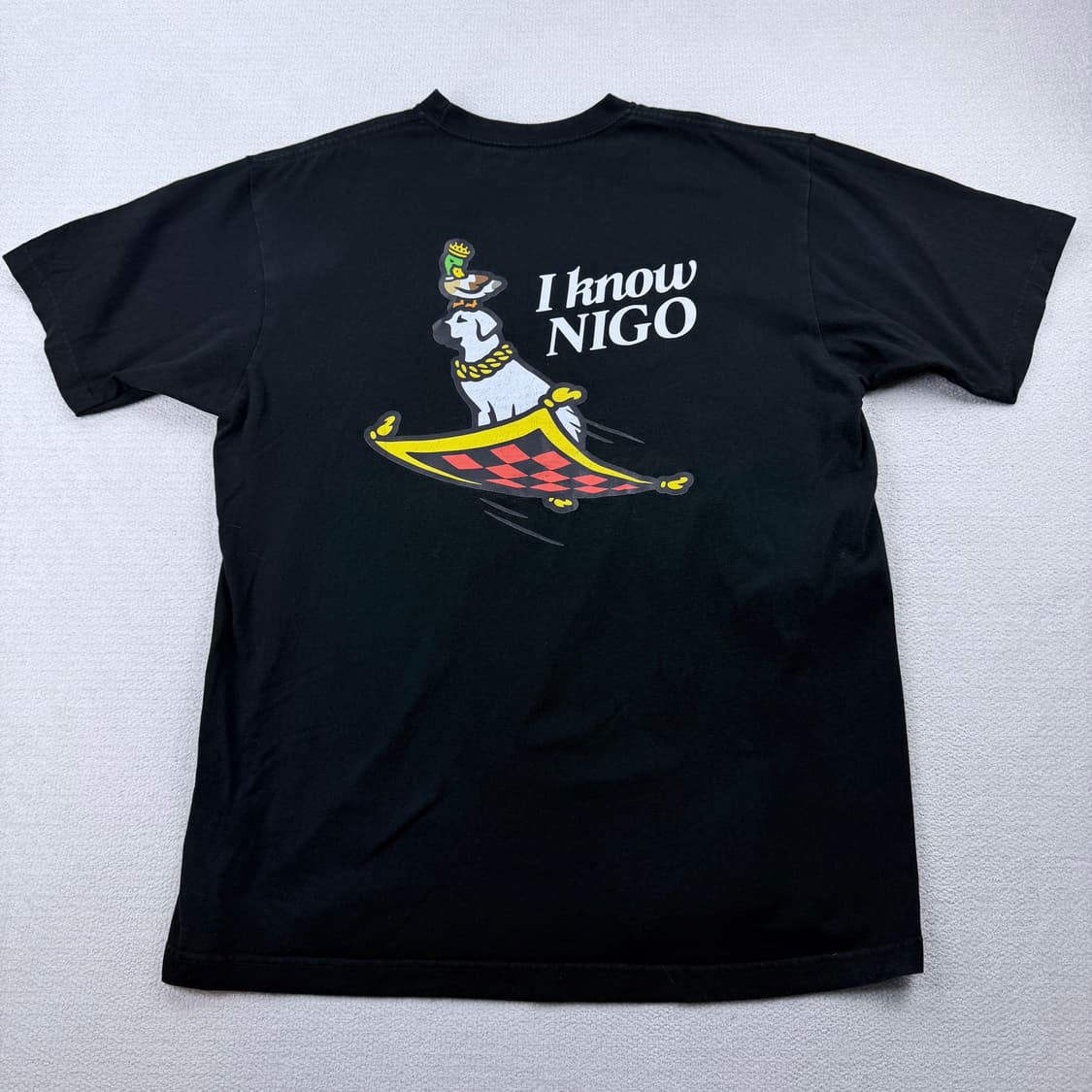 I KNOW NIGO 니고 머천 반팔티셔츠 상품이미지1