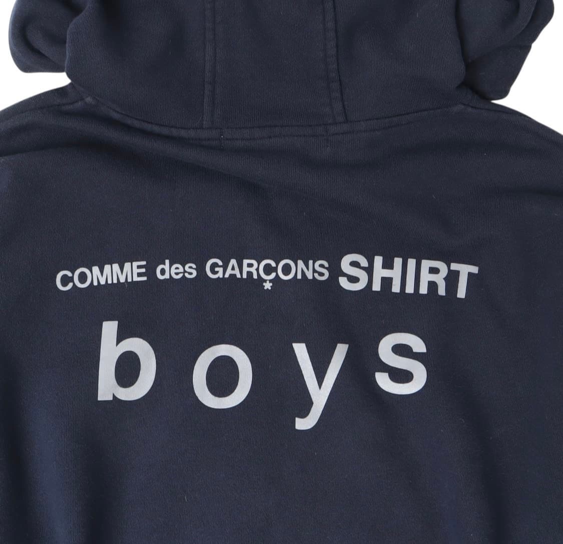 comme des garcons shirt boys 네이비 후드집업 상품이미지2