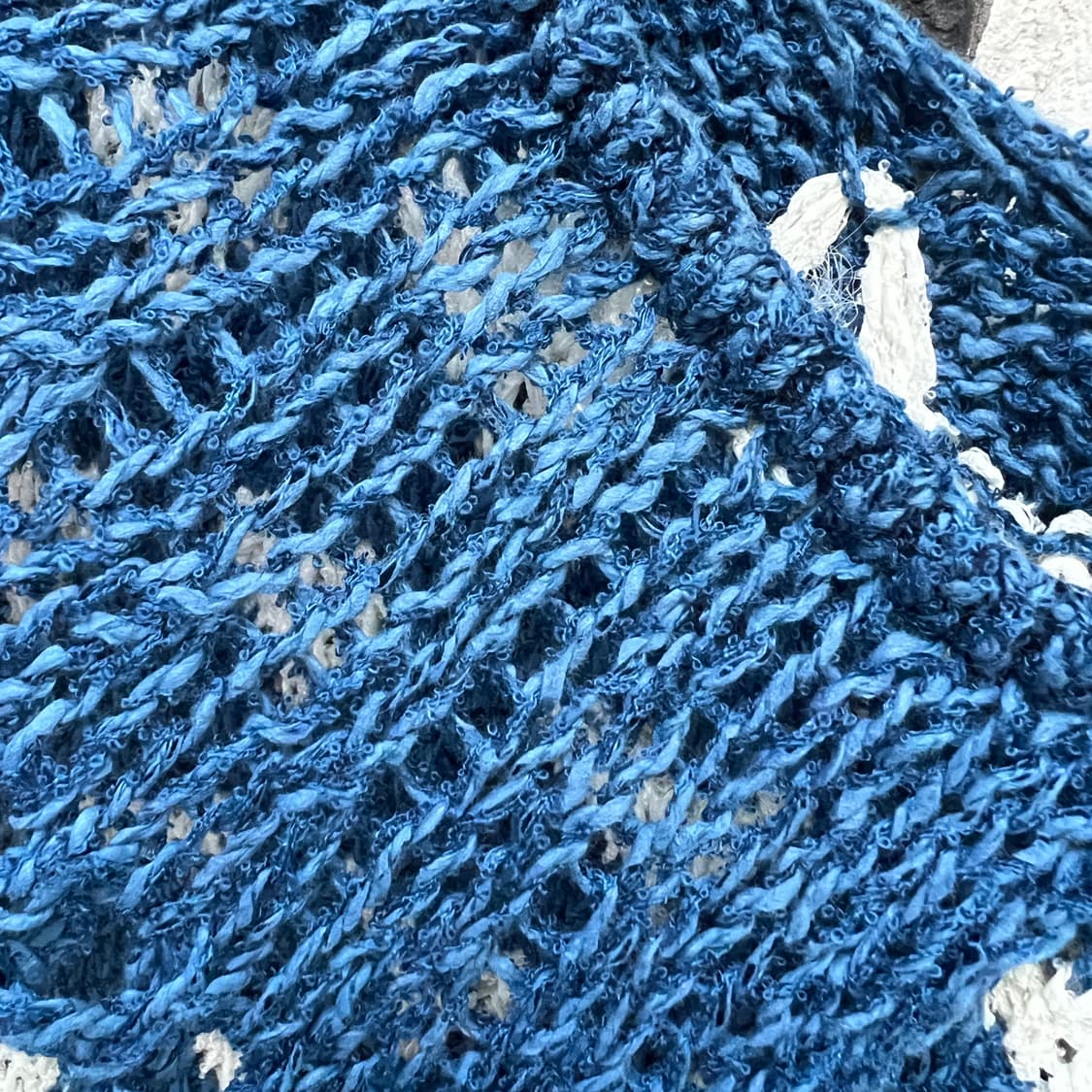 프릴 레이스 니트 슬리브리스 상품이미지5