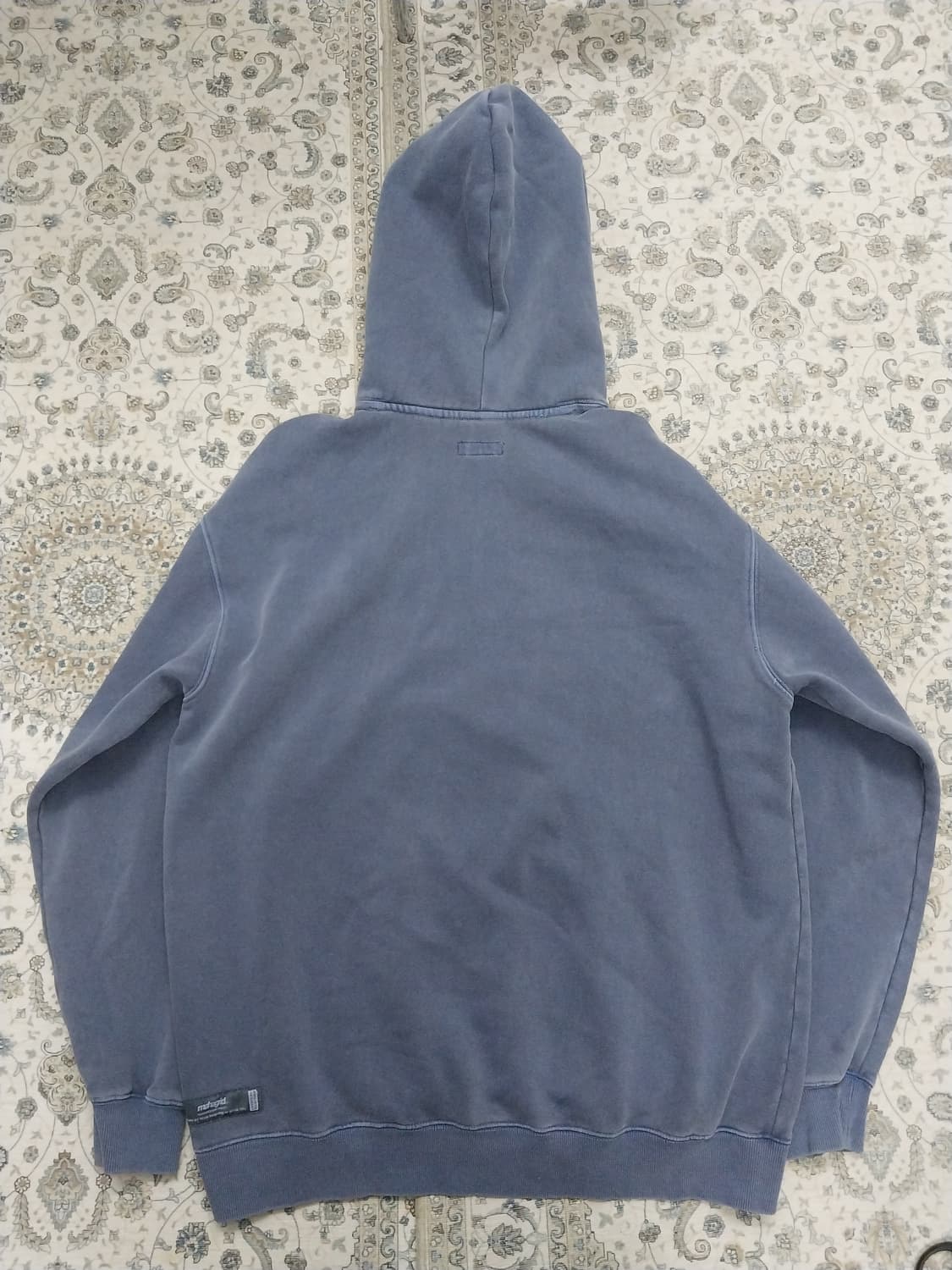 마하그리드 워싱 후드티 블루 L 상품이미지2