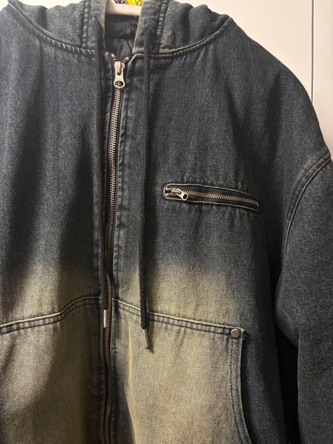 데님 패딩 자켓 상품이미지3