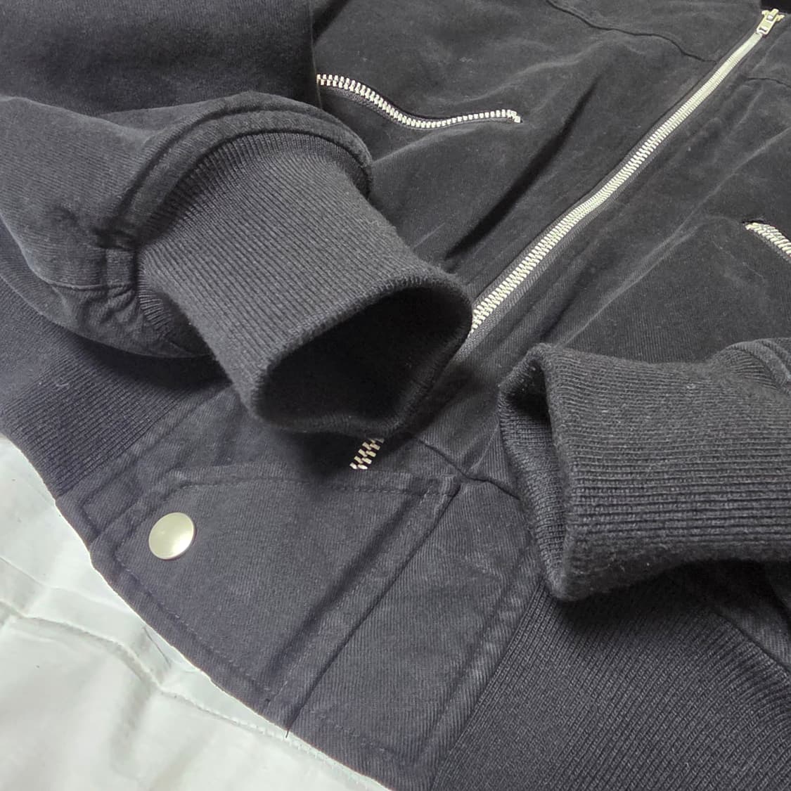 (급처)그레일즈 바이커 봄버자켓(1size) 상품이미지4