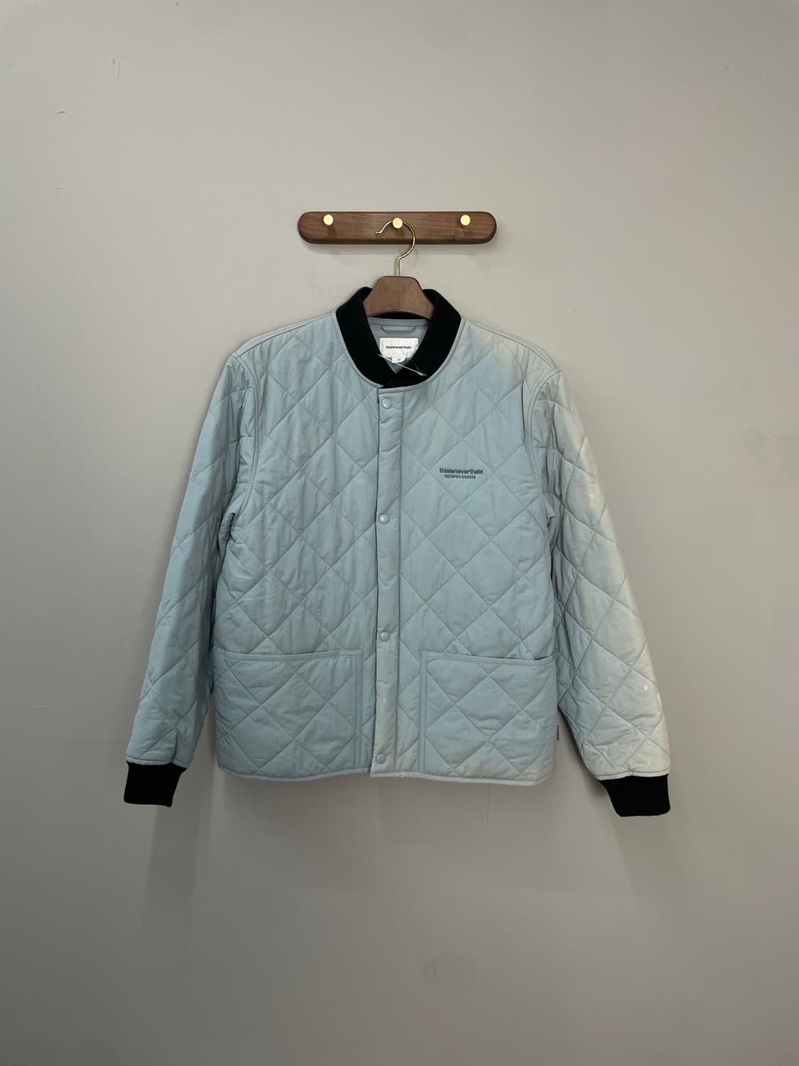 디스이즈네버댓 스카이블루 퀄팅 자켓 H1612 상품이미지3