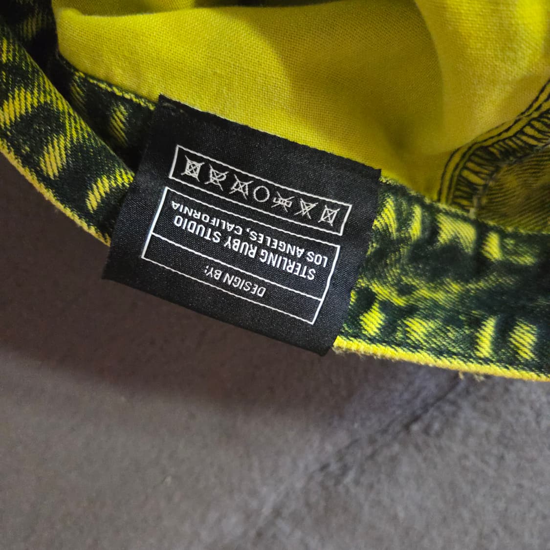 SR STUDIO LACA 테이퍼드 그린 핸드다이드 데님 팬츠 31 상품이미지7