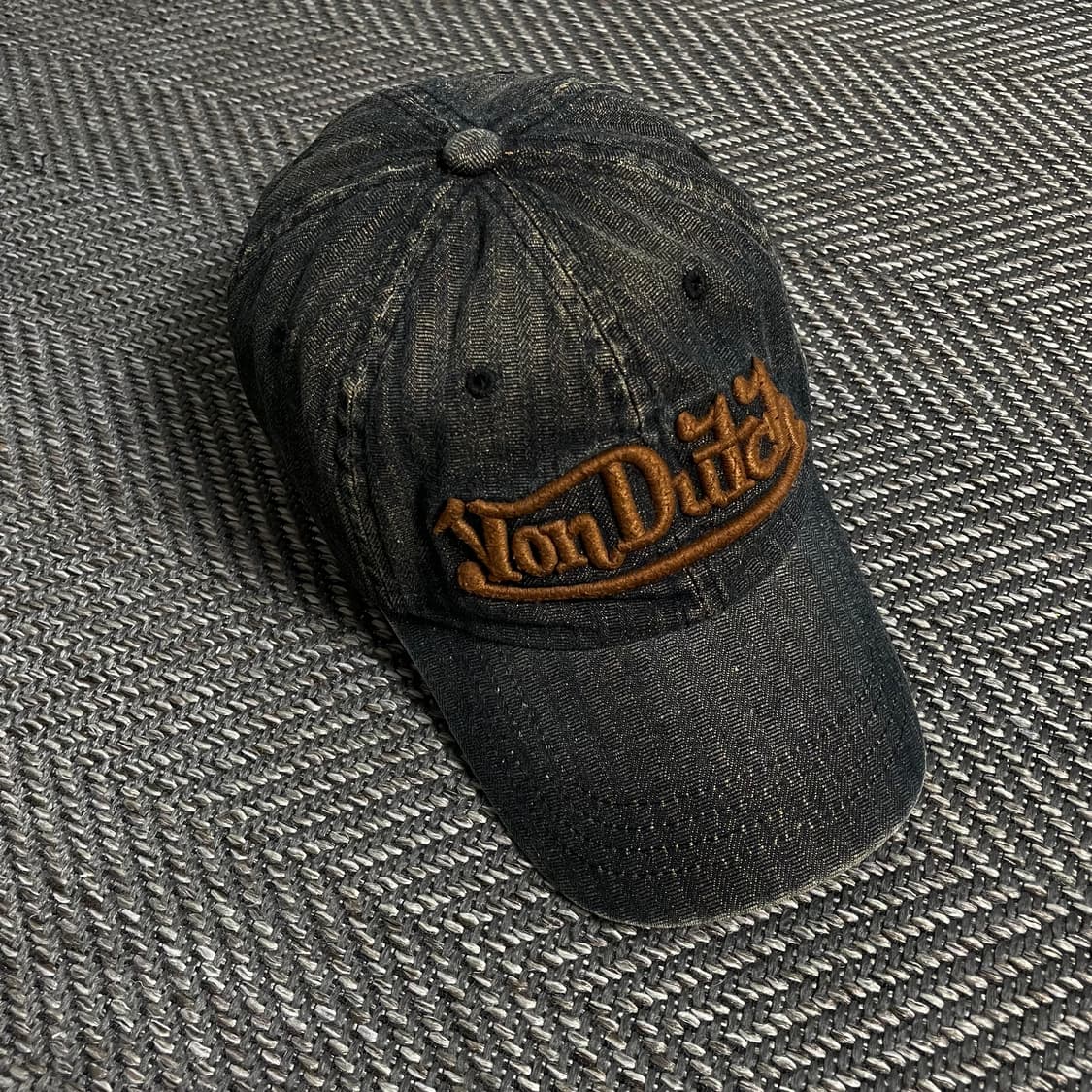 Von dutch y2k 자수 데님 볼캡  y 4561 상품이미지2
