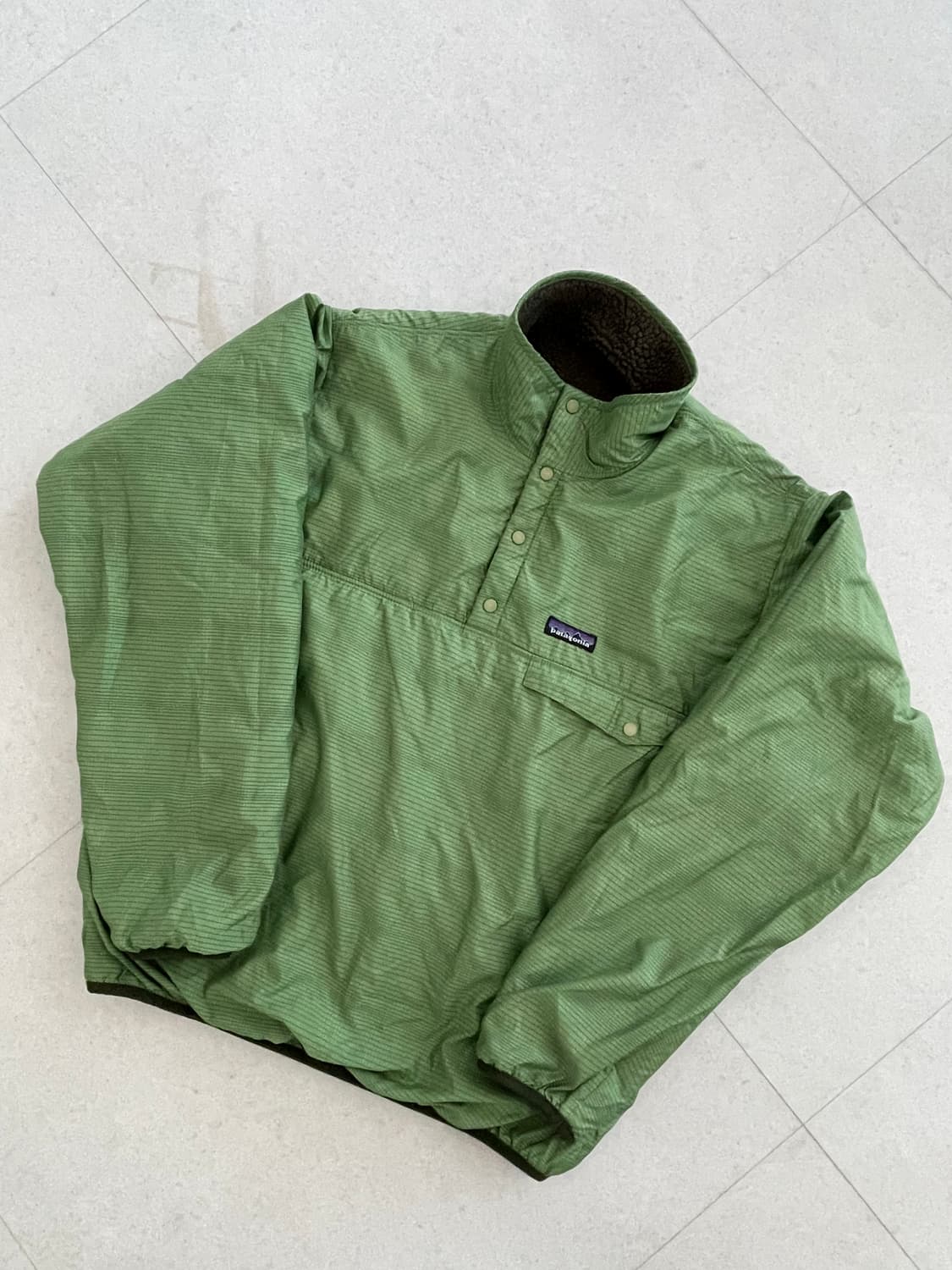 [M] 파타고니아 빈티지 글리세이드 스냅티 브라운 / 그린 상품이미지3