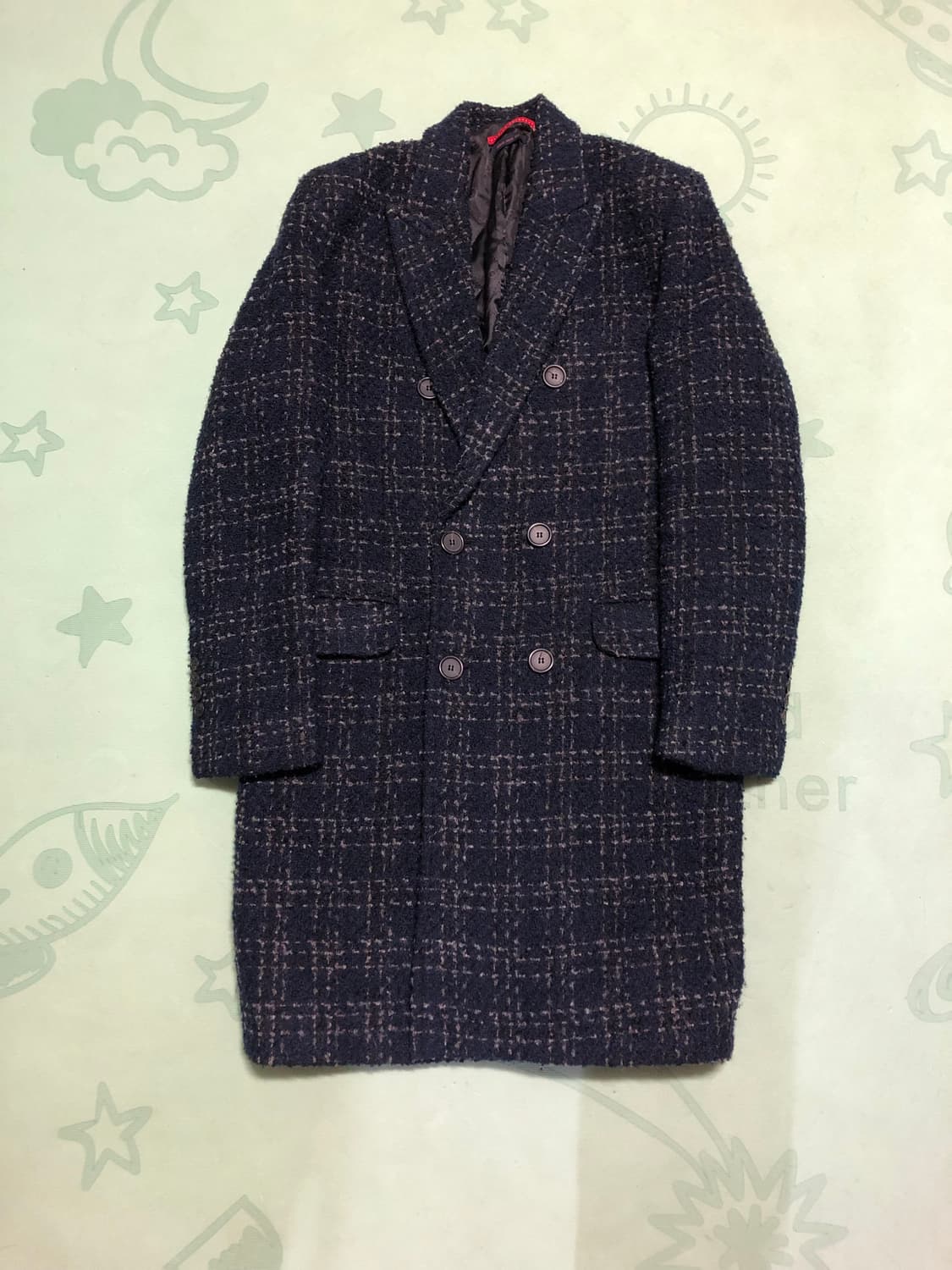 (초특가)편집샵 더블브레스트 헤링본 더블코트/몽클레어 타임 솔리드시스템 상품이미지7