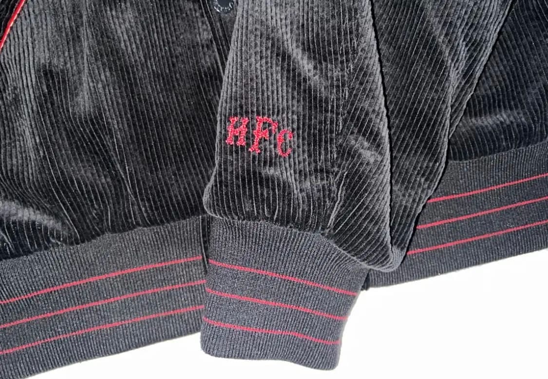 헤리티지플로스 코듀로이 바시티 블랙 L 상품이미지5