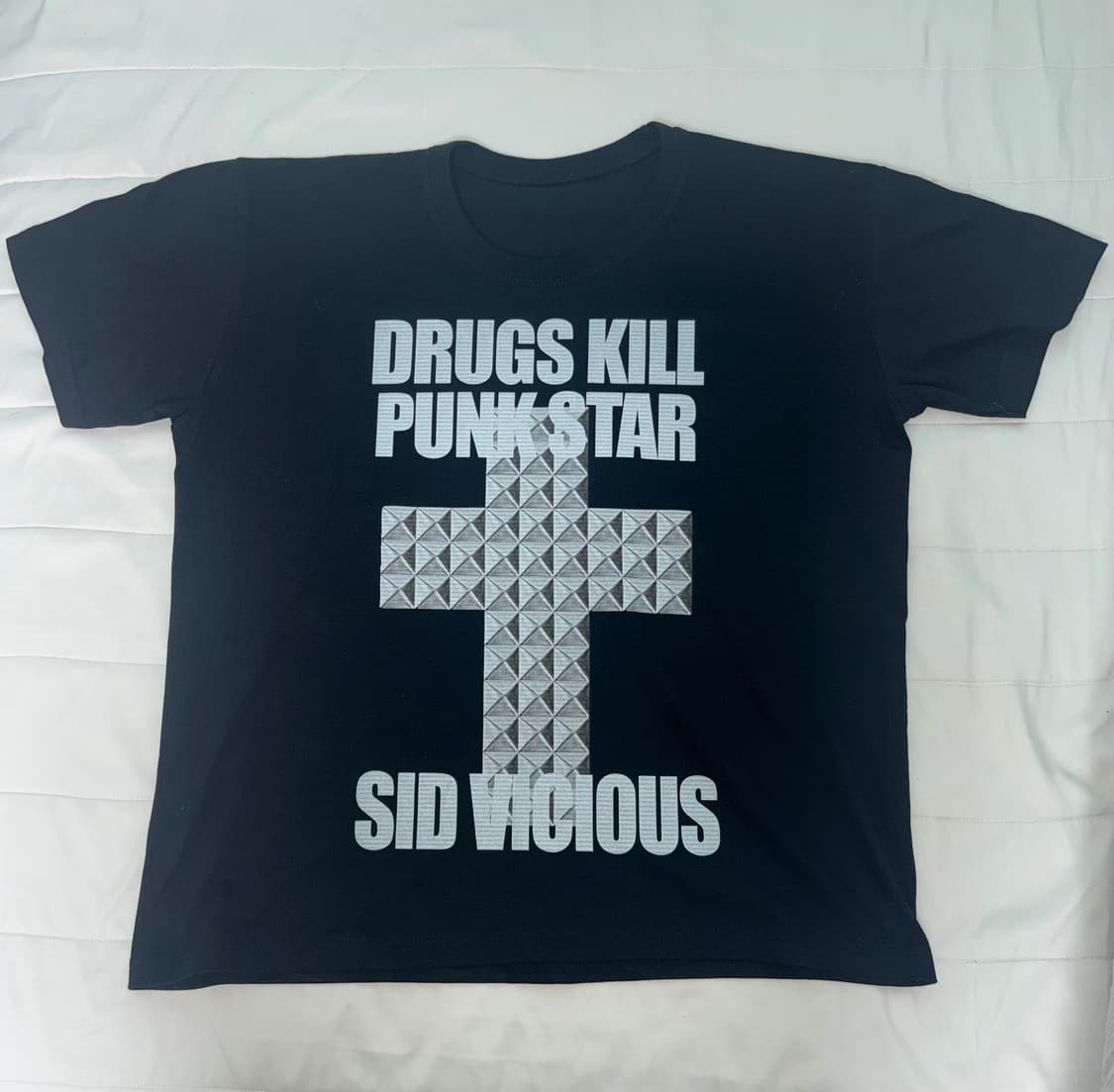 drugs kill punk star t-shirt 상품이미지4