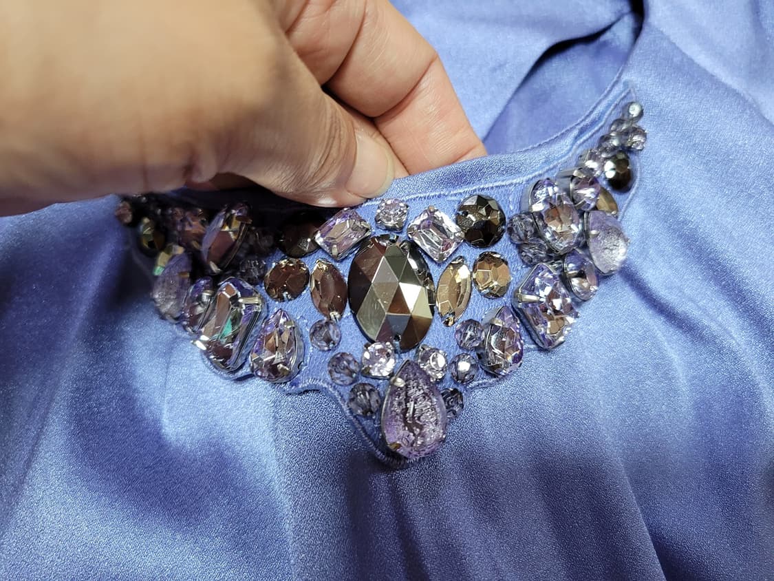 칼리아 보석 블라우스 55-66 새상품 상품이미지4