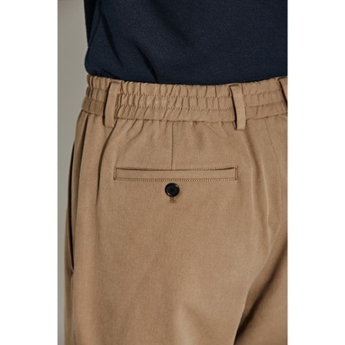 커스텀 멜로우 원턱 세미 배기 슬랙스 팬츠  상품이미지10