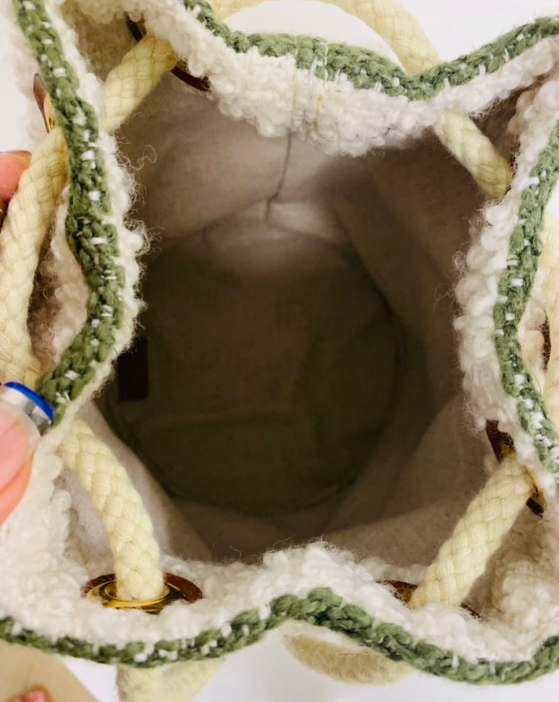 셀린느 정품 텍스타일 드로우스트링백 상품이미지4