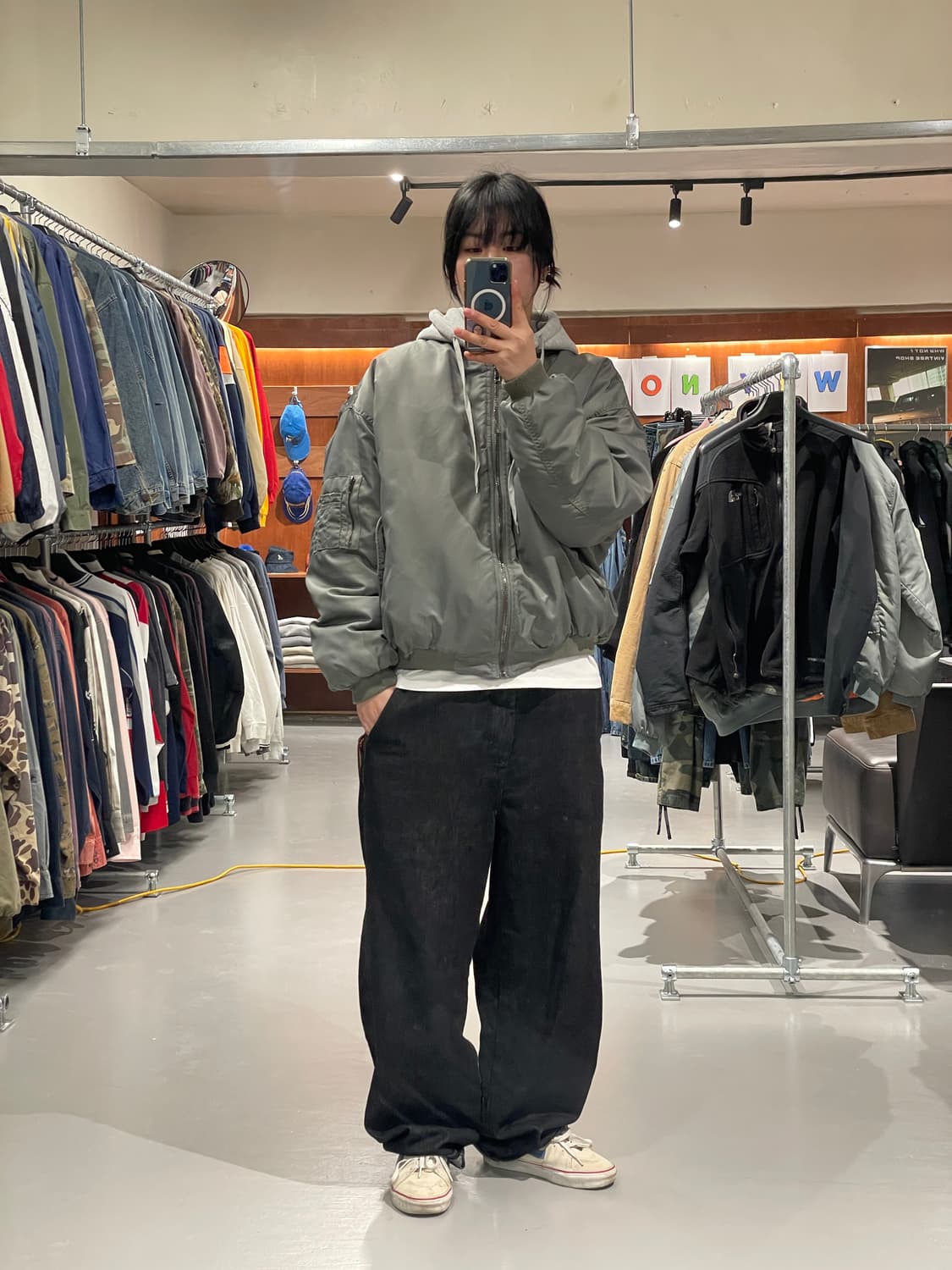 LAB 스튜디오 MA-1 항공점퍼   상품이미지2