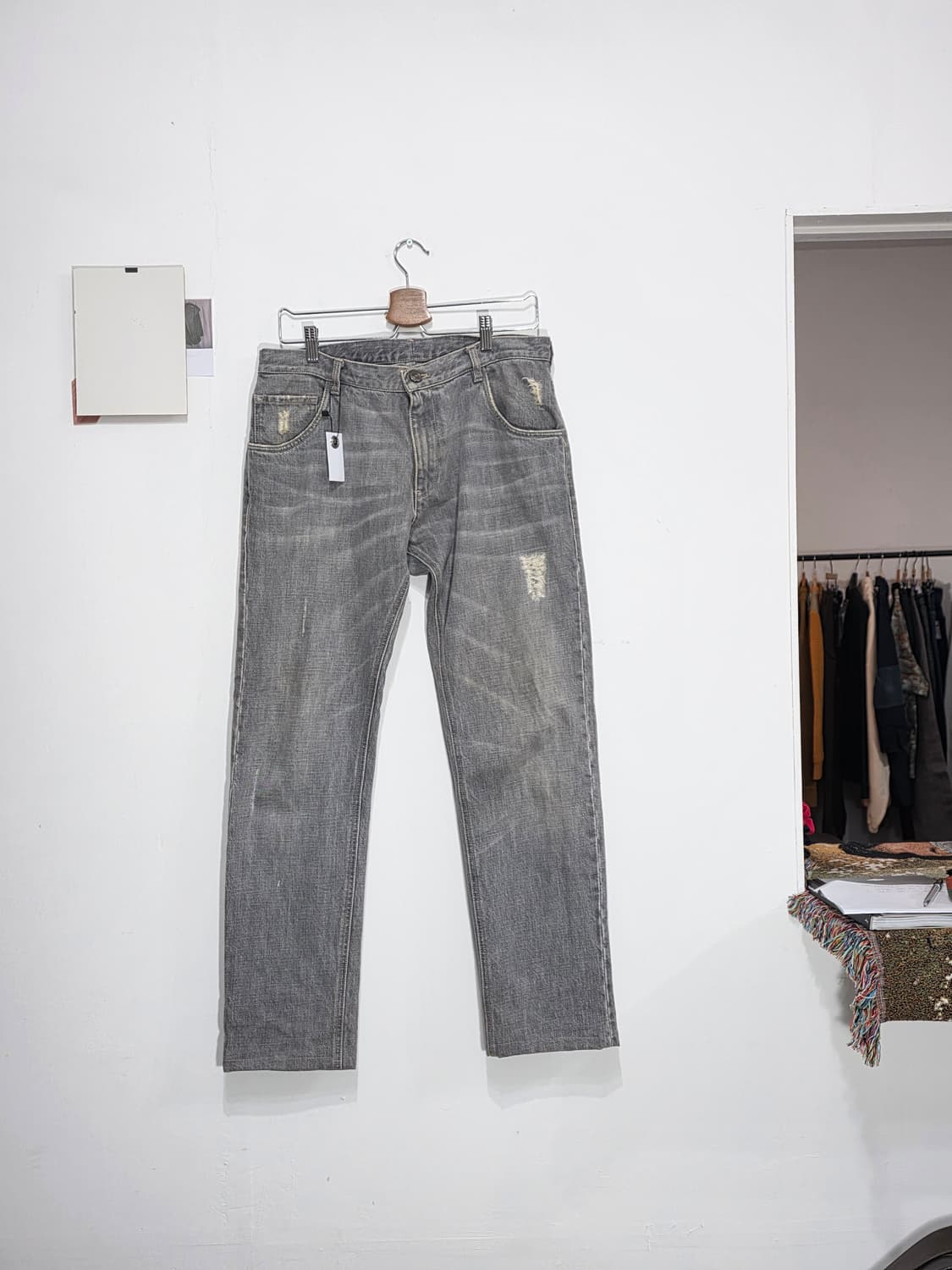 Nicolo Ceschi Berrini Washed denim pants 상품이미지2