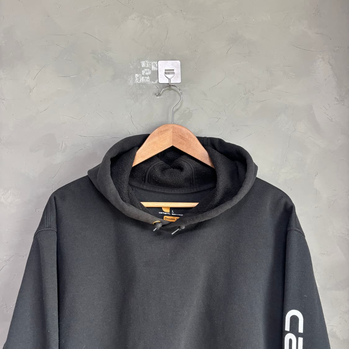 칼하트 후드 블랙 상품이미지2