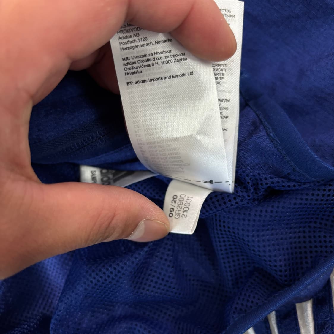 100 아디다스 유벤투스 우븐 나일론 자켓   상품이미지6