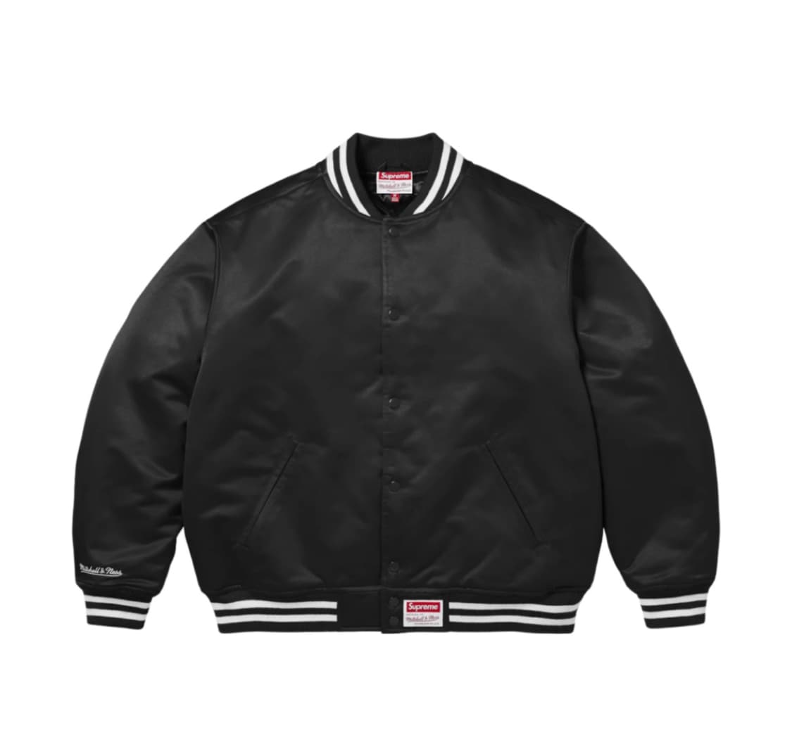 슈프림 미첼 앤 네스 바시티 자켓 M사이즈 상품이미지2