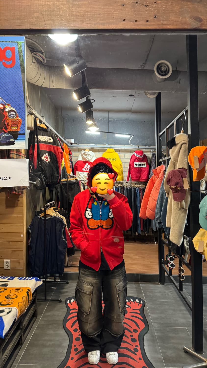 베이프 마리오 후드 집업 (L) 상품이미지4