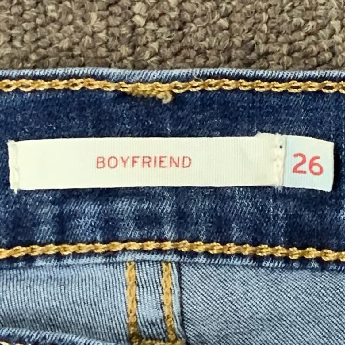 [27] 리바이스 보이프렌드 스키니핏 데님팬츠 상품이미지5