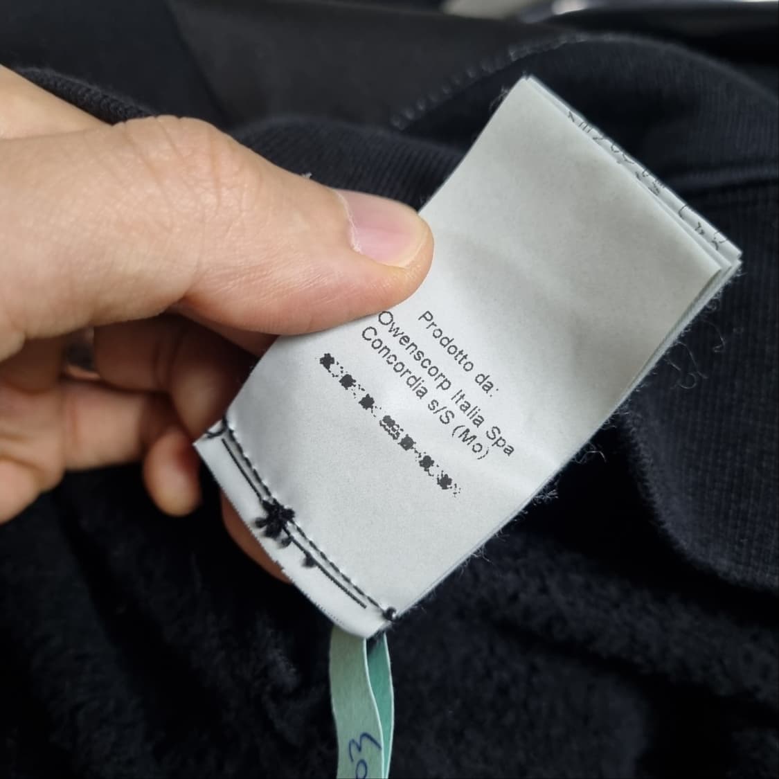 ( 95 ) 릭오웬스 블랙 맨투맨 상품이미지7