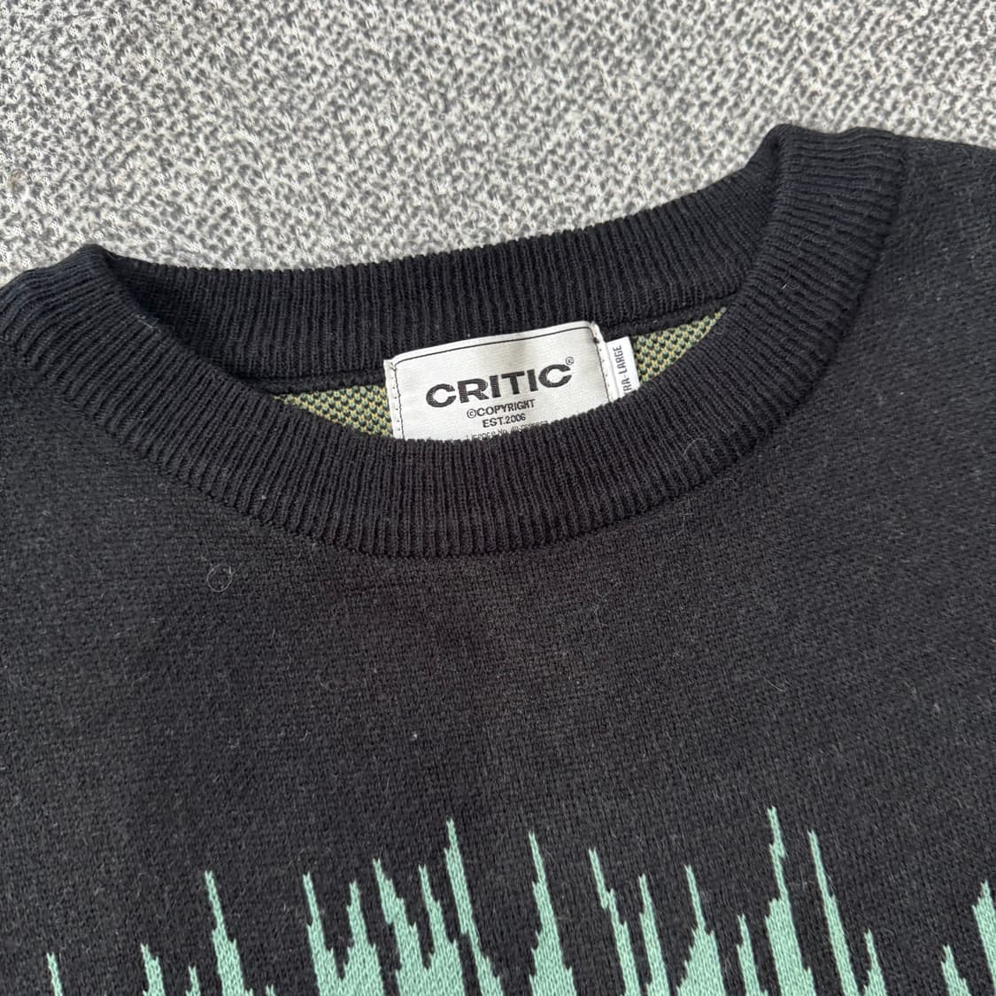 크리틱 캠핑 오로라 니트 상품이미지4