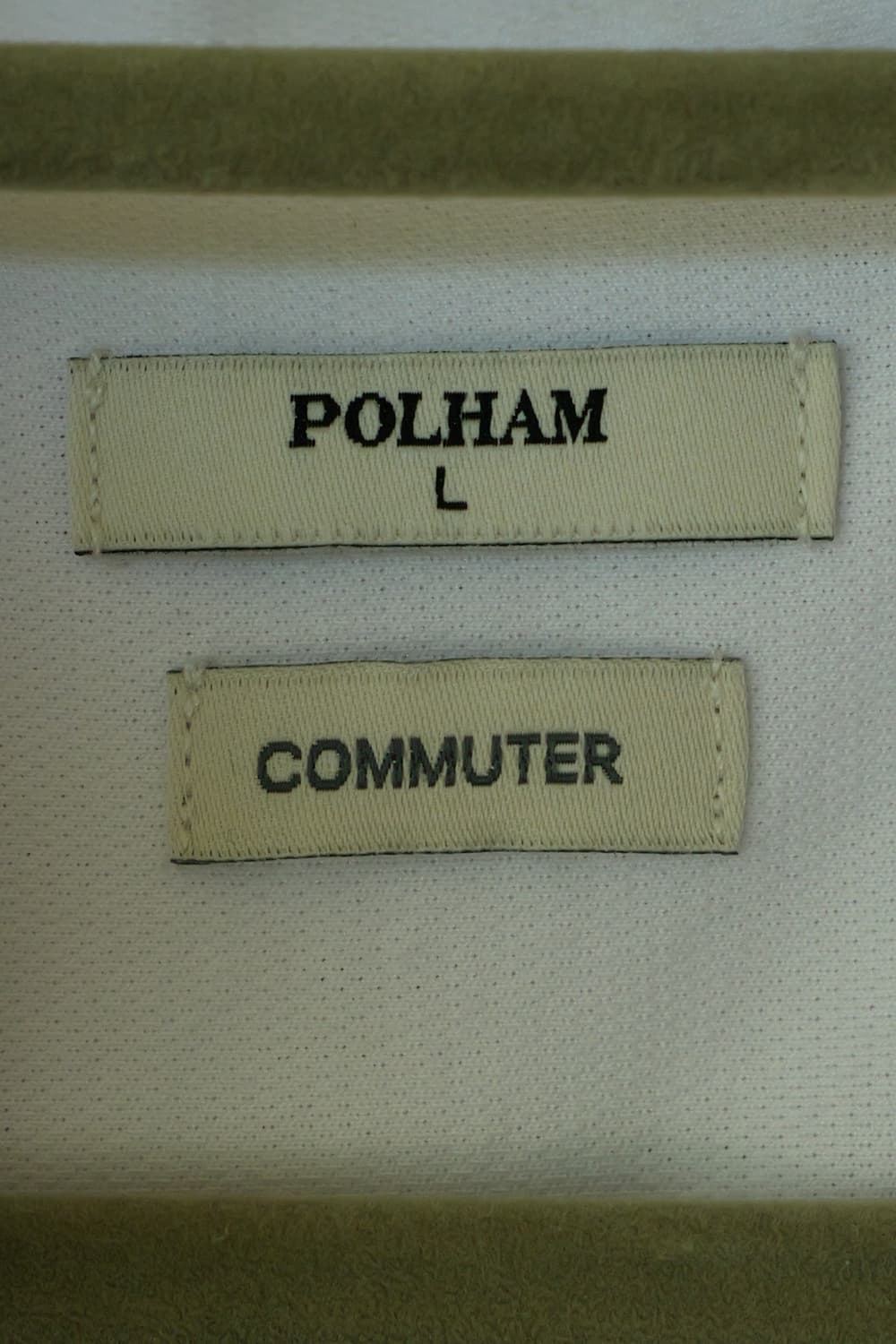 폴햄 화이트 버튼다운 셔츠 L (100~105) 상품이미지4