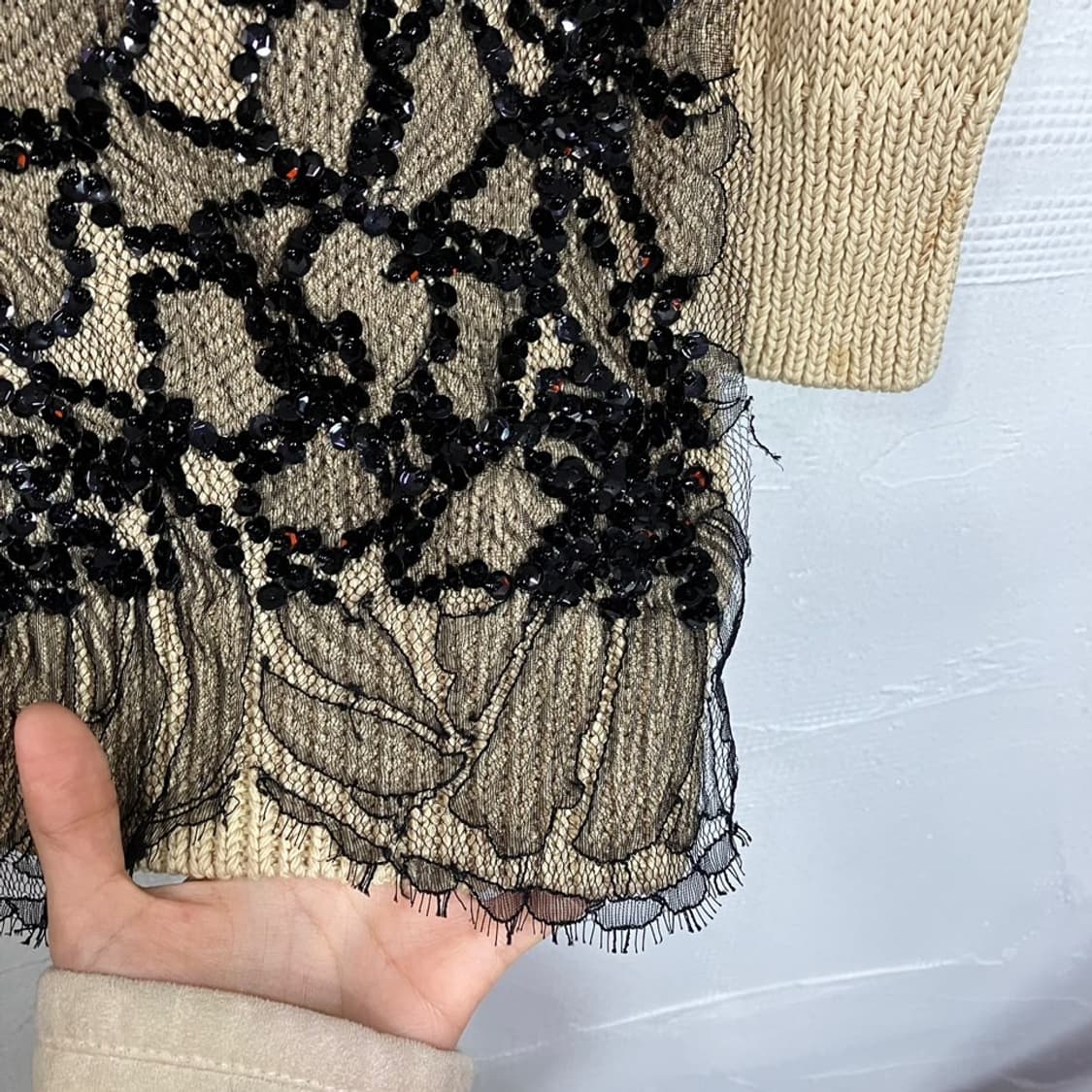 드리스반노튼 아카이브 비즈 니트 상품이미지8