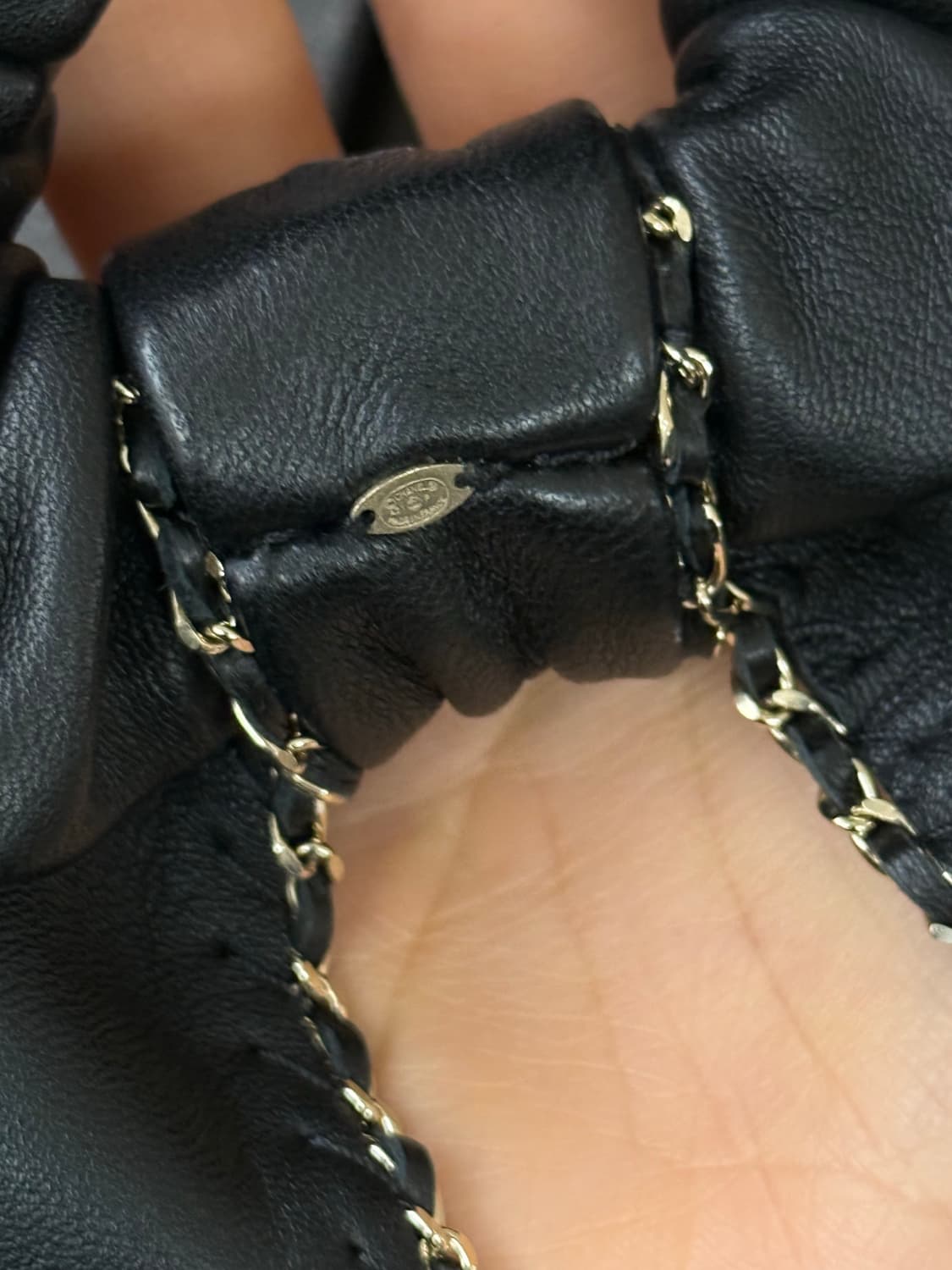 샤넬 헤어 슈슈 곱창 스크런치 헤어밴드 상품이미지3