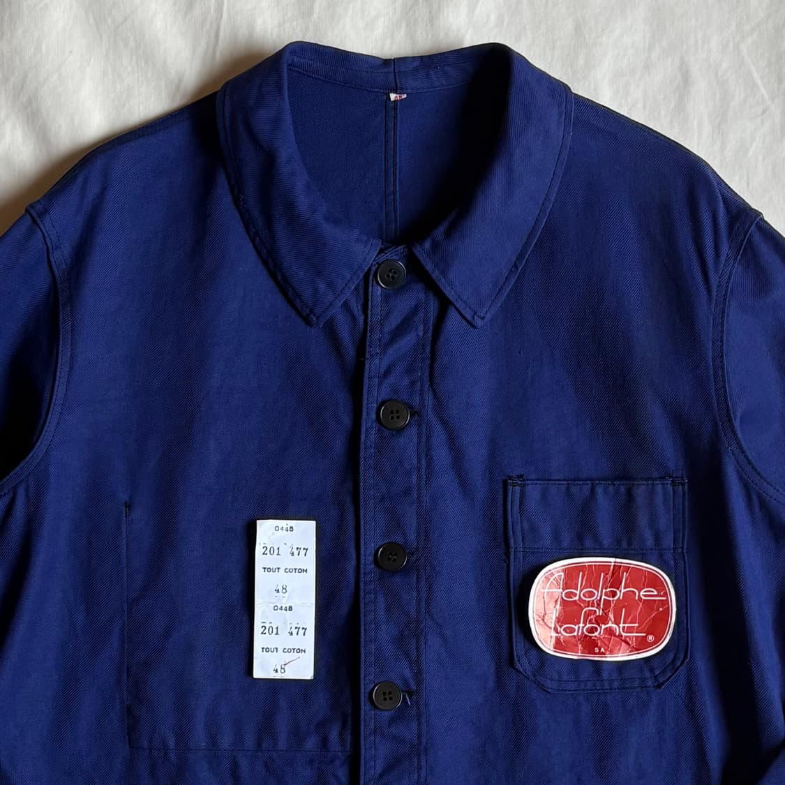 [48] 데드스탁 60s Adolphe Lafont 프렌치 워크 자켓 상품이미지2