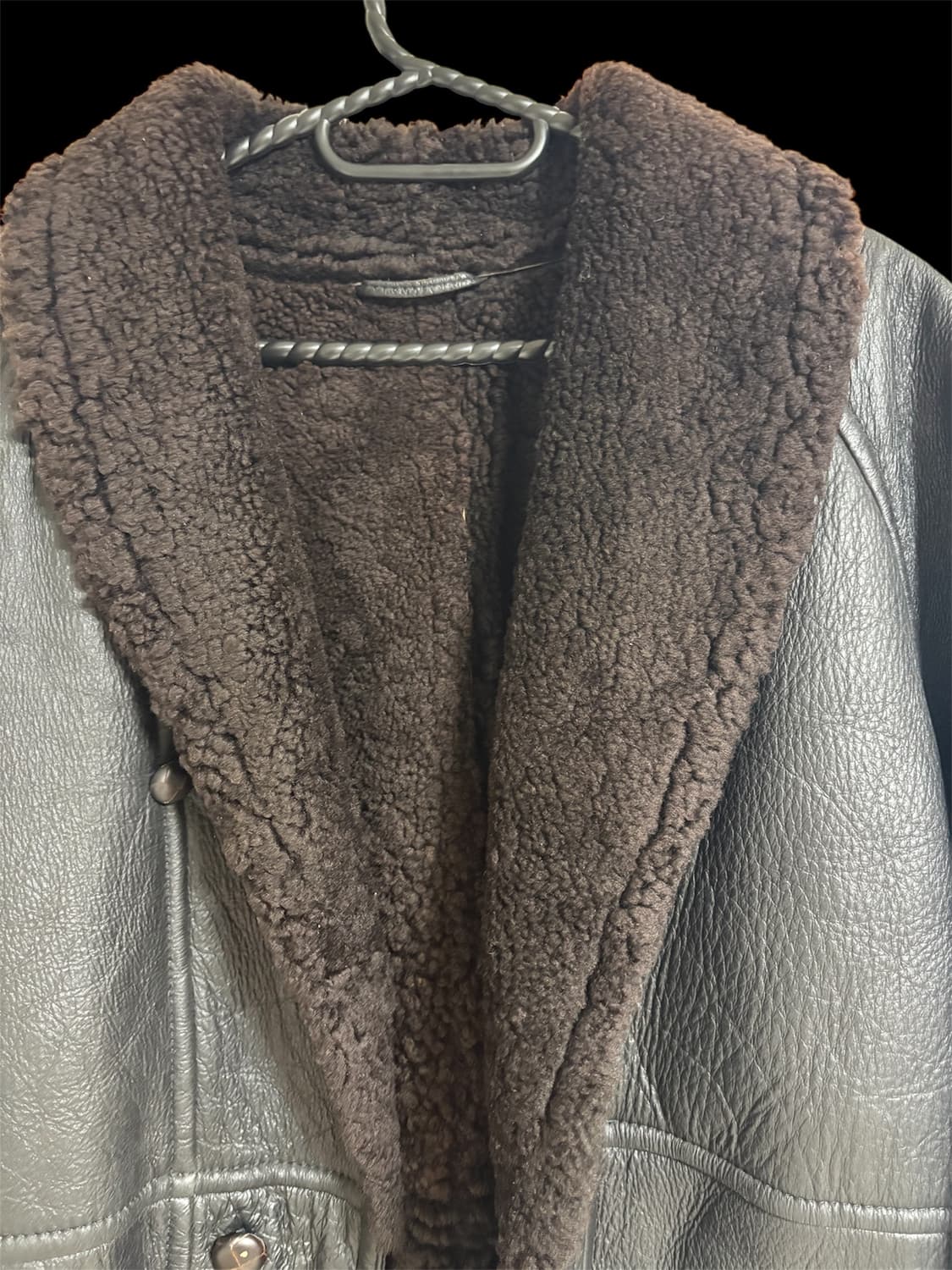 Gianfranco Ferre 빈티지 리얼 무스탕 자켓 Italy 상품이미지7