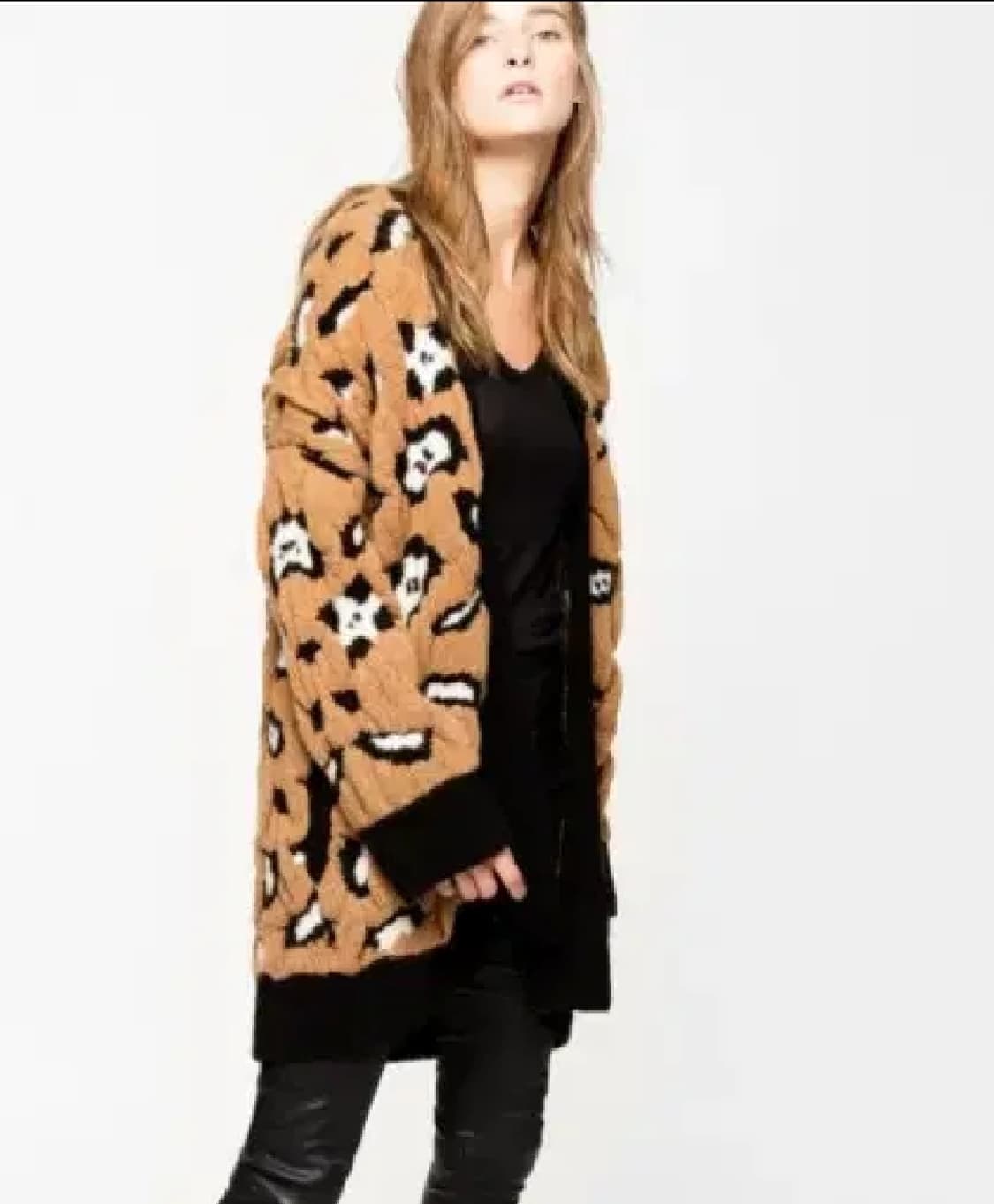 여성 55~66size 쟈딕앤볼테르 가디건 상품이미지1