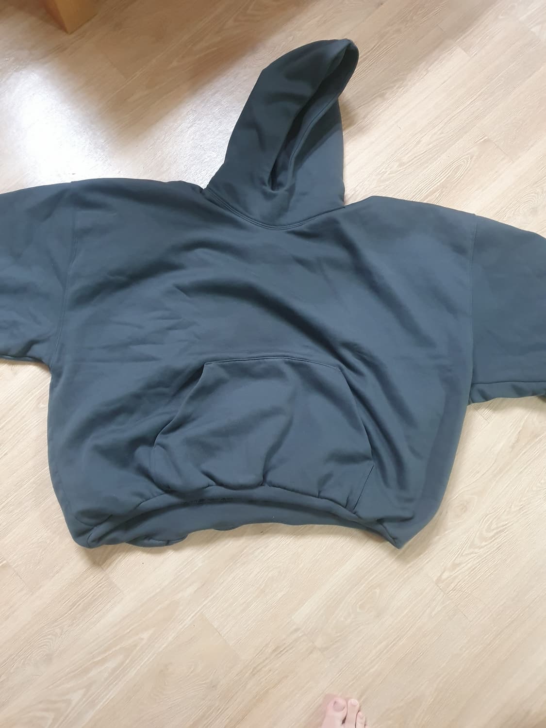 이지 갭 엔지니어드 바이 발렌시아가 도브 후드 블랙 상품이미지4