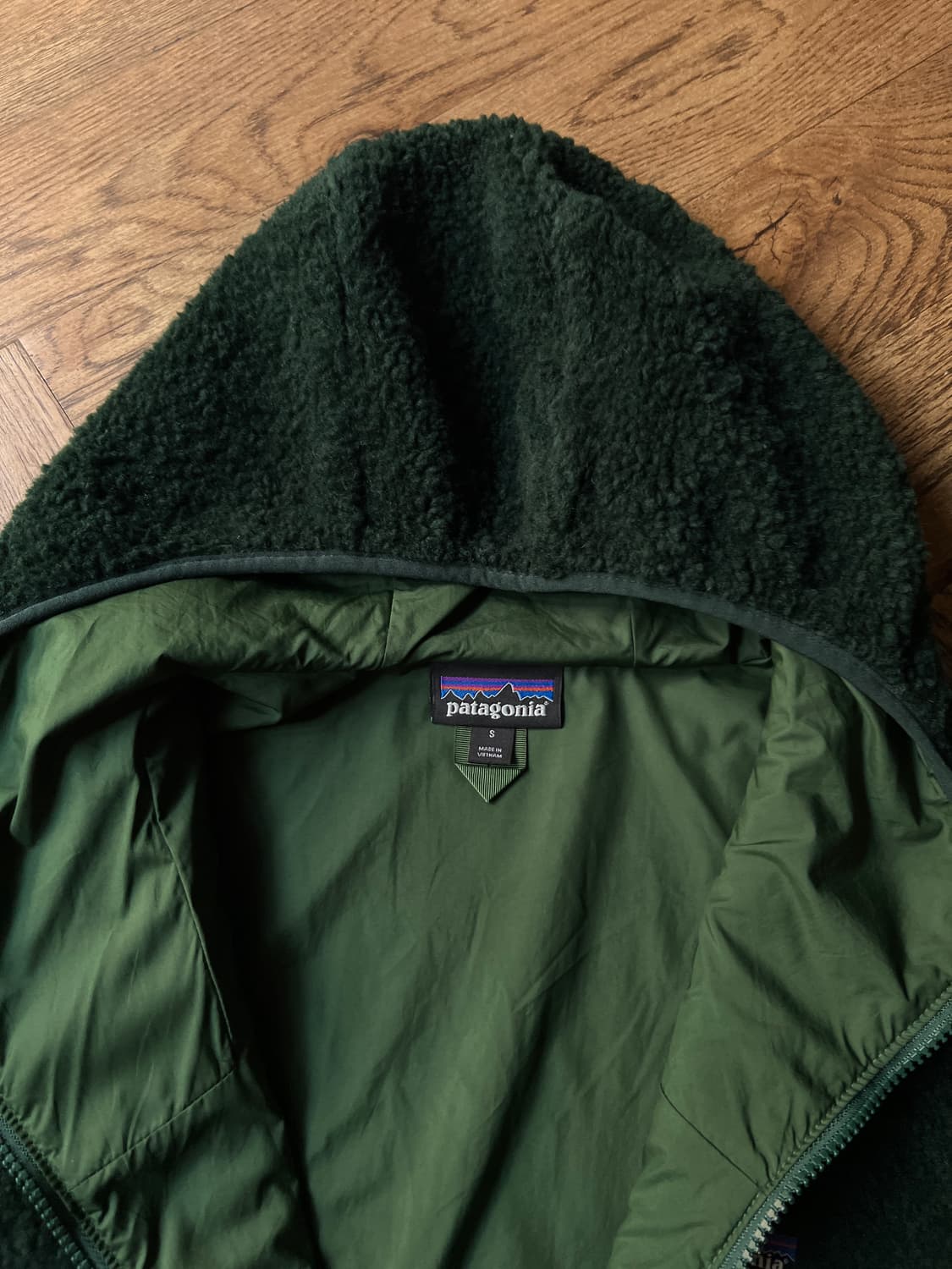 [S]파타고니아 Rhythem 리듬 타입 그린 플리스 자켓 상품이미지2