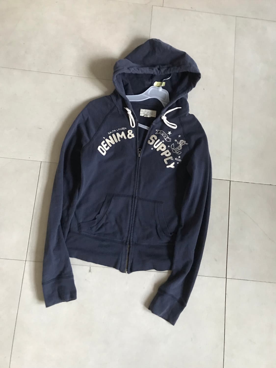 폴로 데님&서플라이 딱붙핏 후드집업 상품이미지8