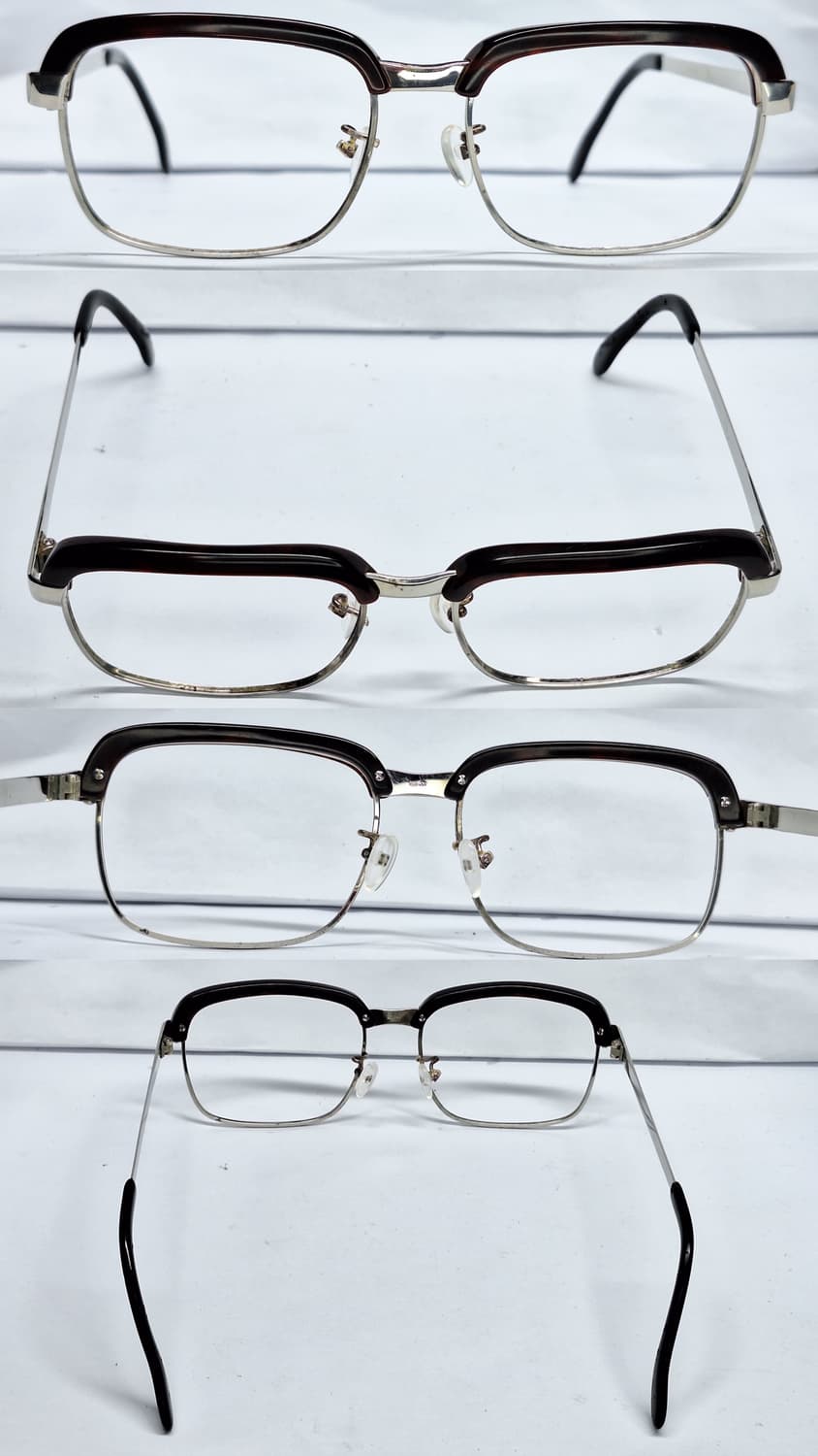 80s 일본 ROSIER n38 SPM 100 선플래티늄 하금테 안경테 상품이미지8