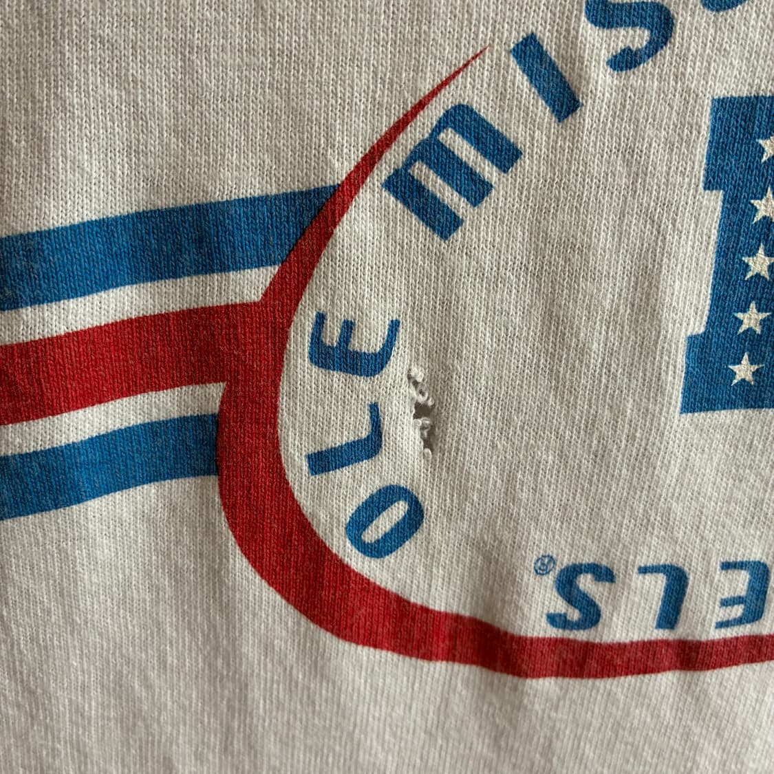 90s Ole Miss Rebels Graphic T-Shirt 상품이미지5